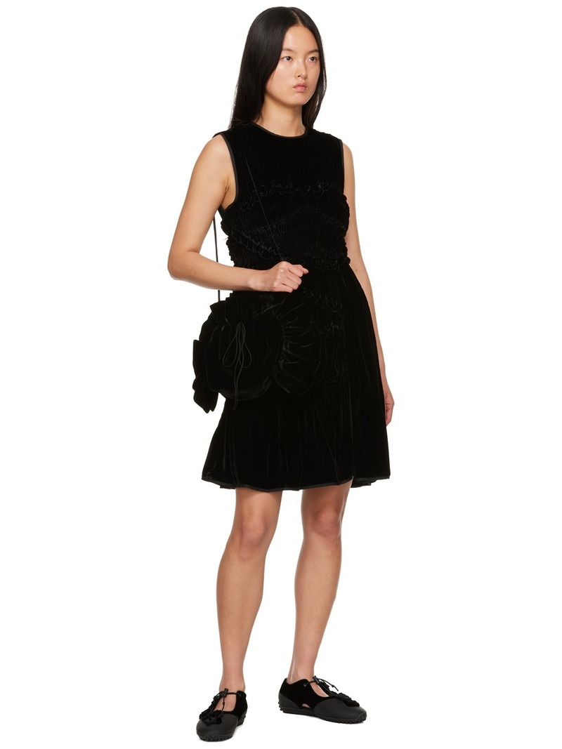 CECILIE BAHNSEN Black Uki Midi Dress outlook