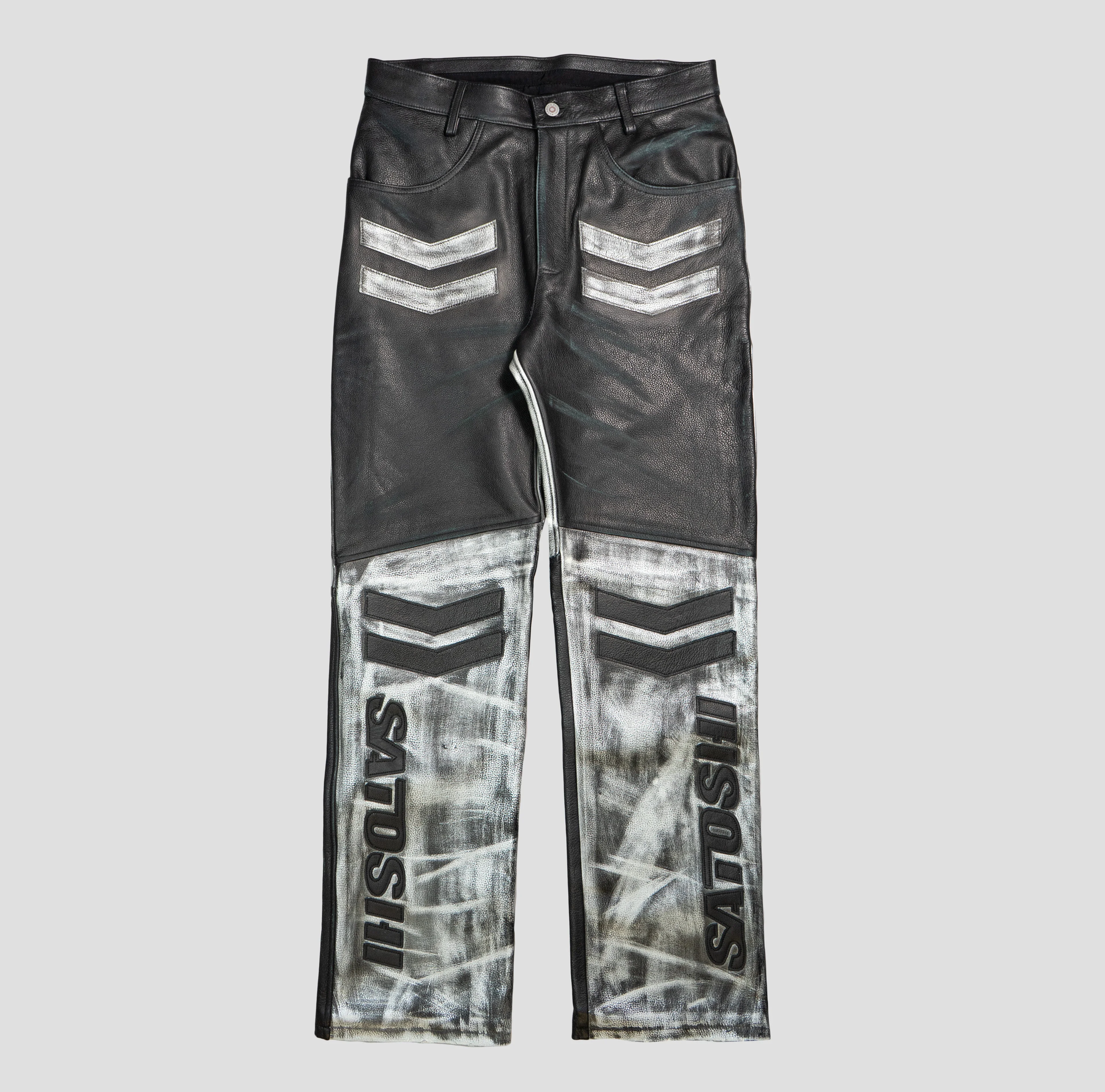 2.0 LEATHER MOTO PANTS - 1
