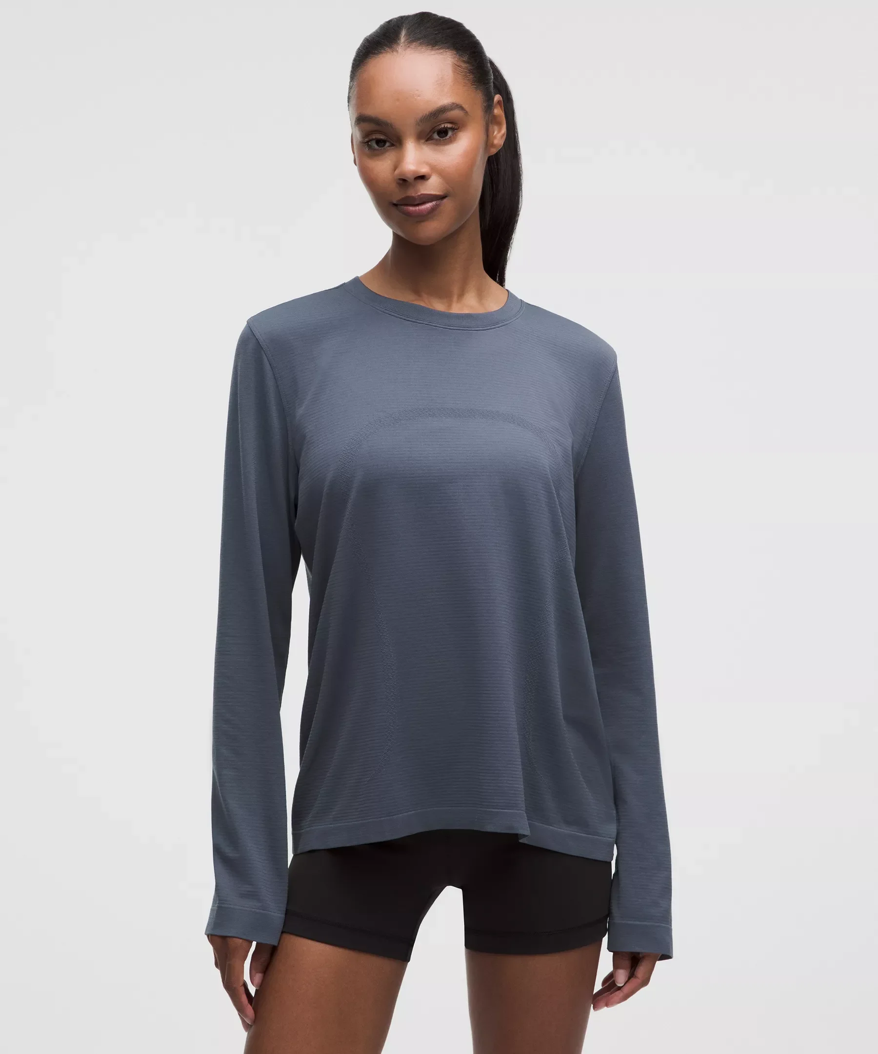 Swiftly Relaxed Long-Sleeve Shirt *Hip Length - 1