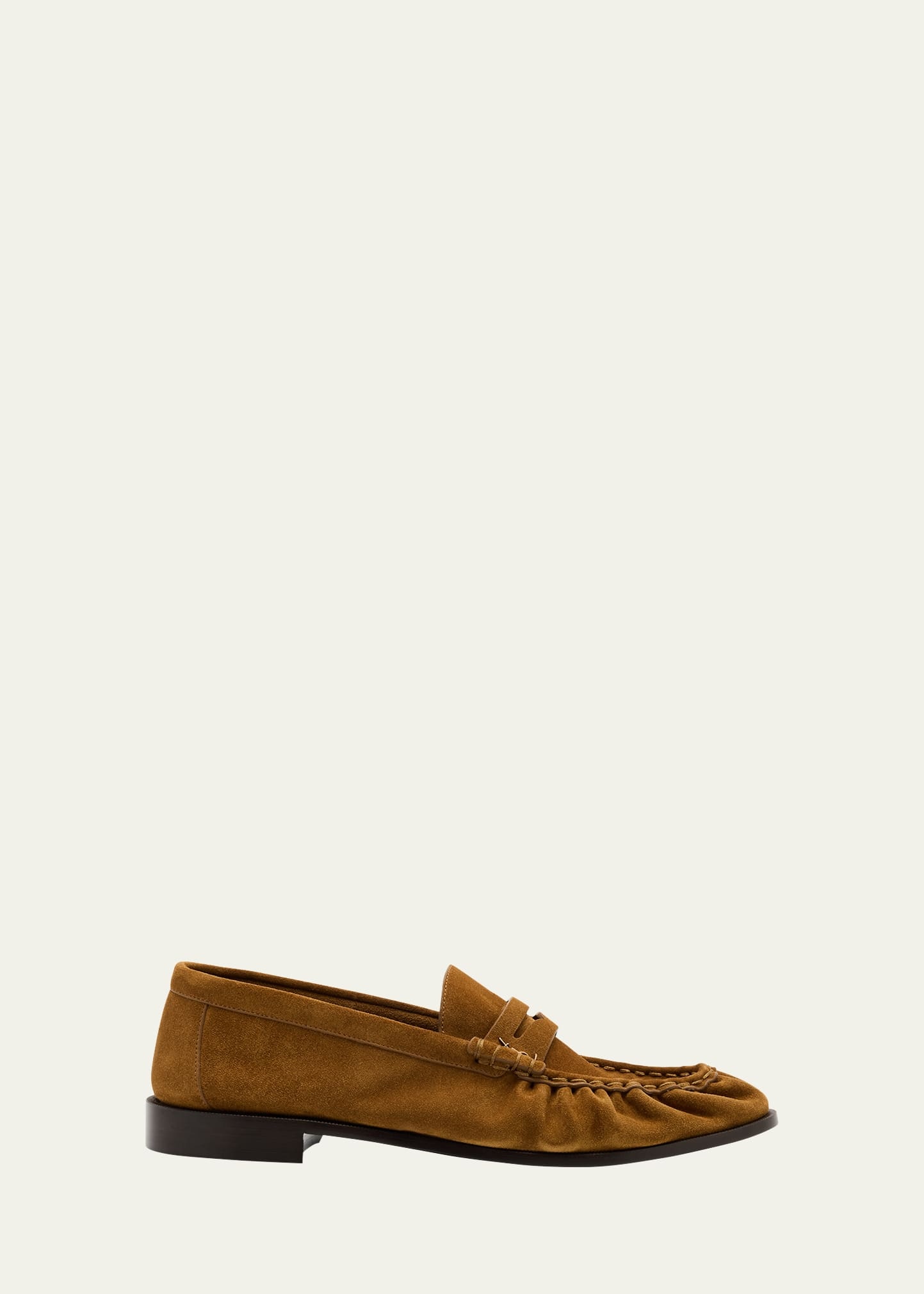 Men's Limited Edition Suede YSL Penny Loafers - 1