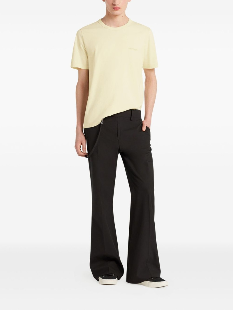 courrèges logo-embroidered T-shirt outlook