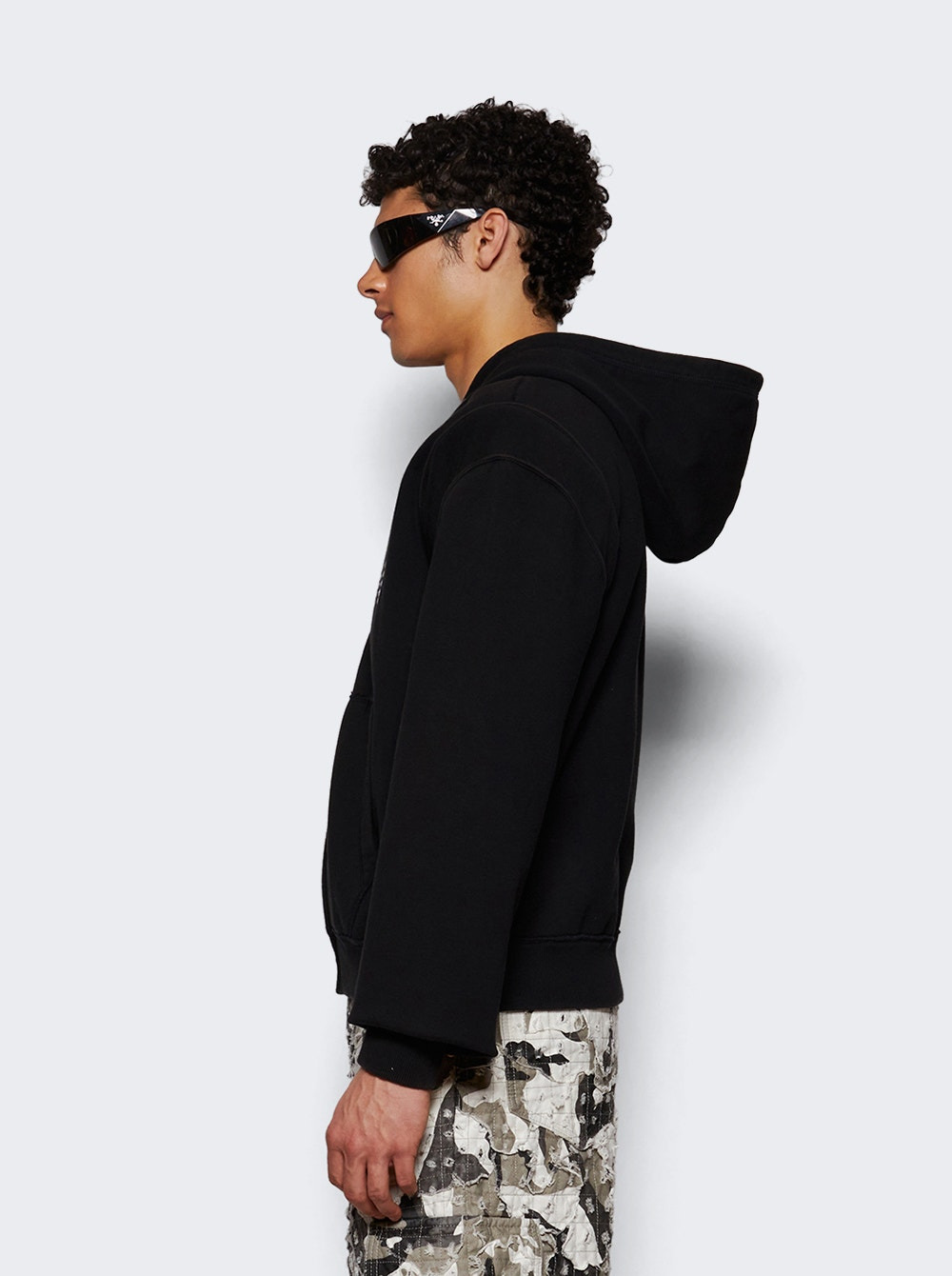 Star Teddy Hoodie Black - 3