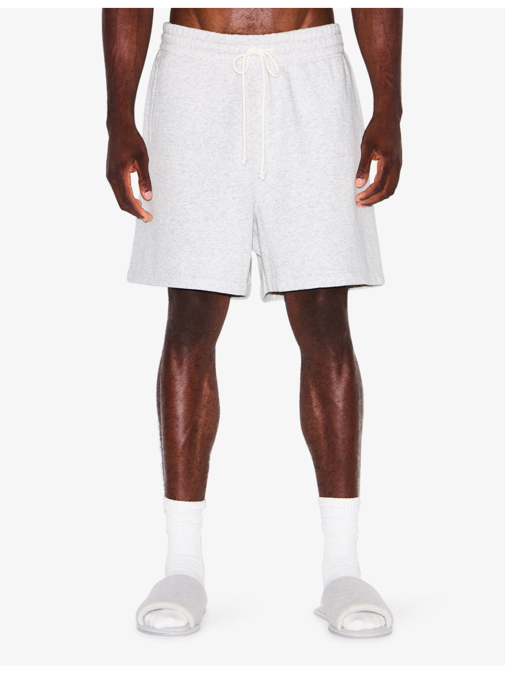 Fleece Lounge Relaxed Cotton-Jersey Shorts - 3