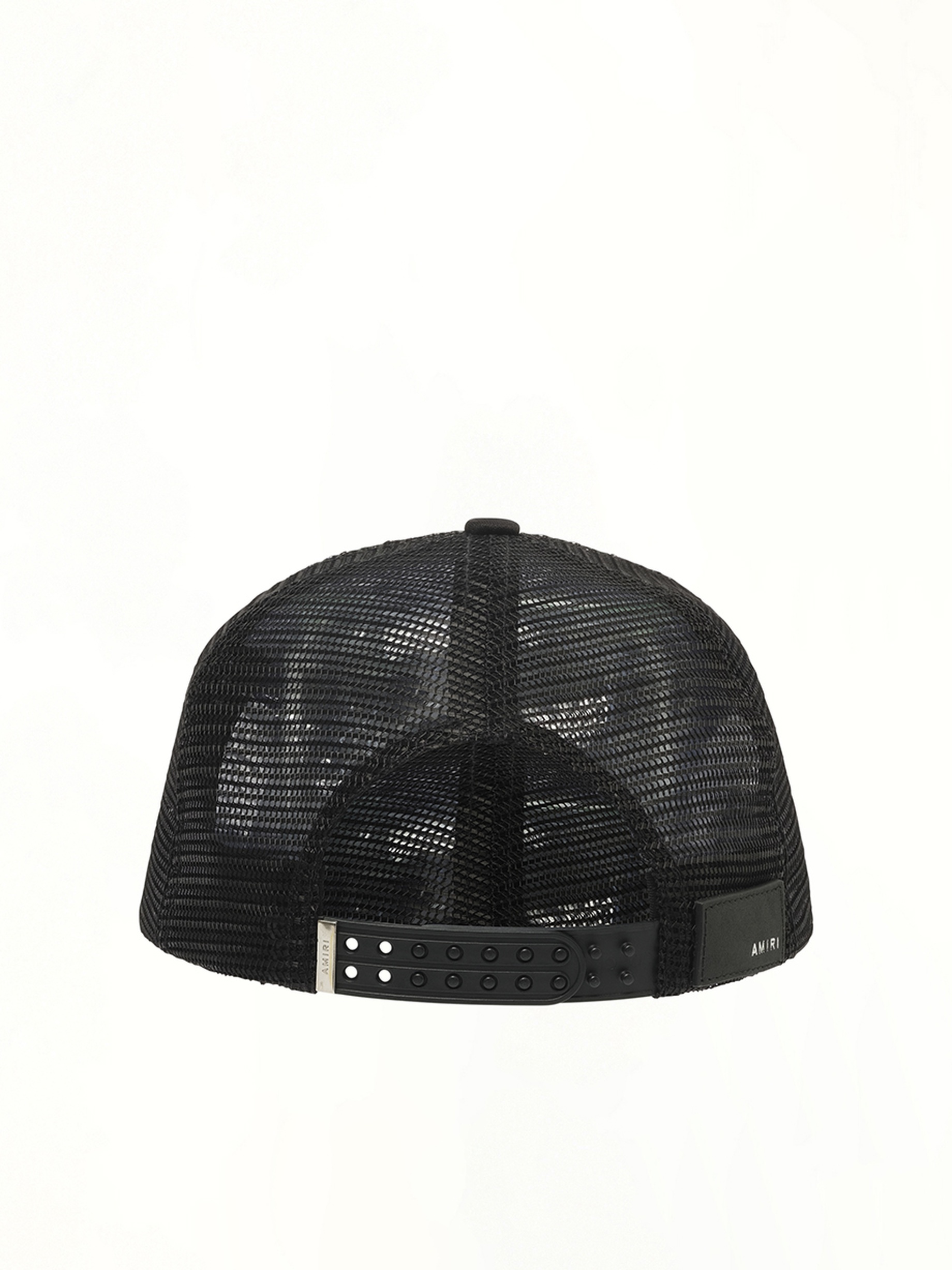 Amiri Hollywood Trucker Hat in Black - 3