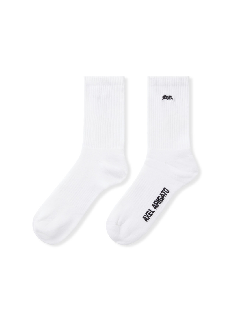 Floral Logo Socks 1