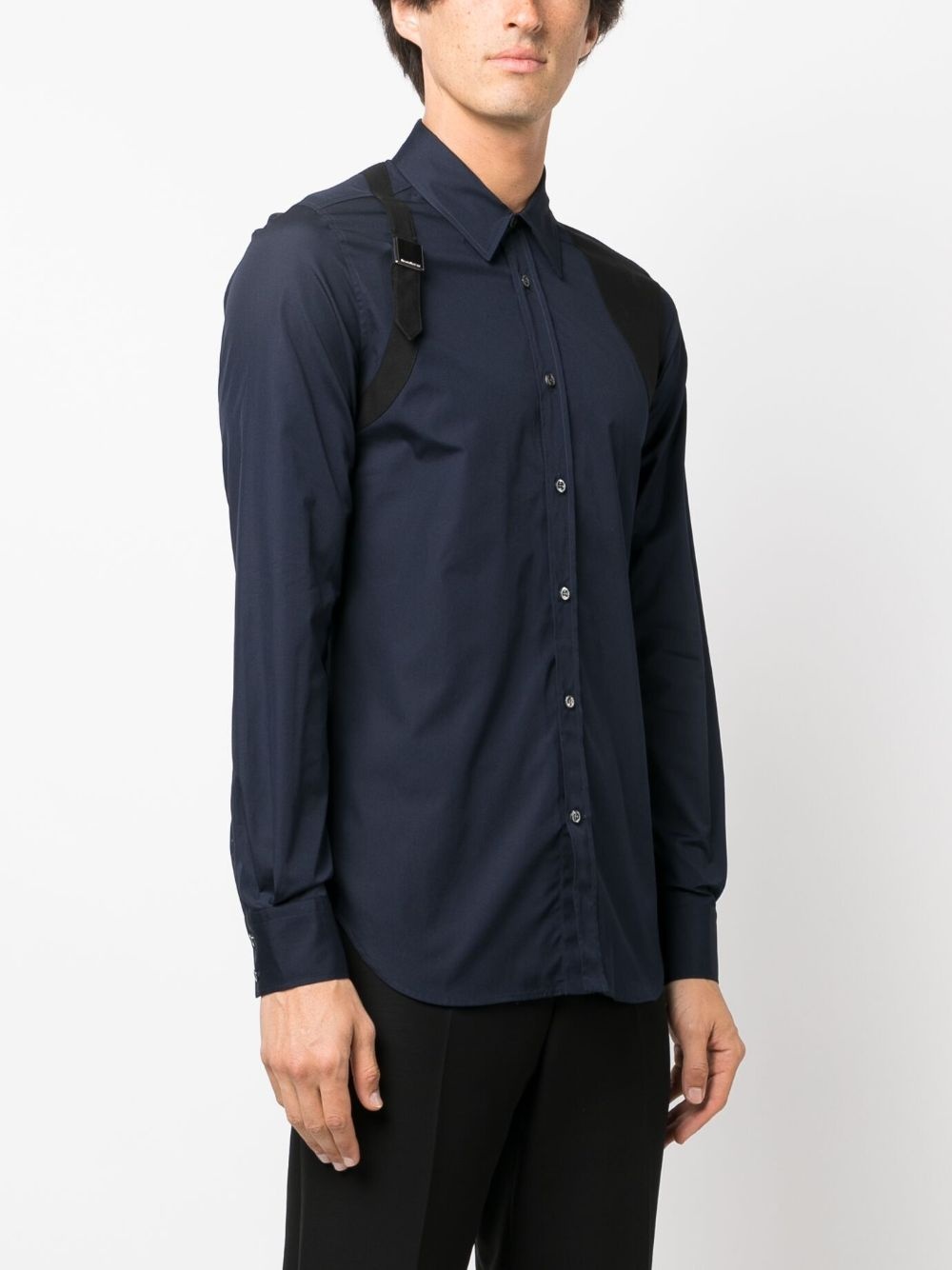 Harness cotton poplin shirt - 3