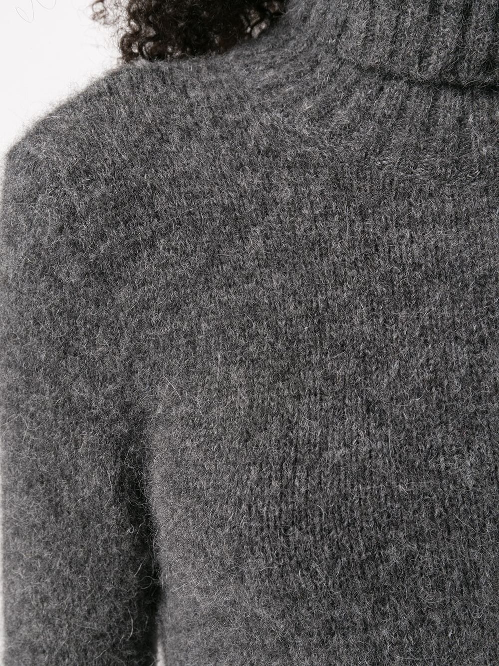 turtleneck knitted  jumper - 5