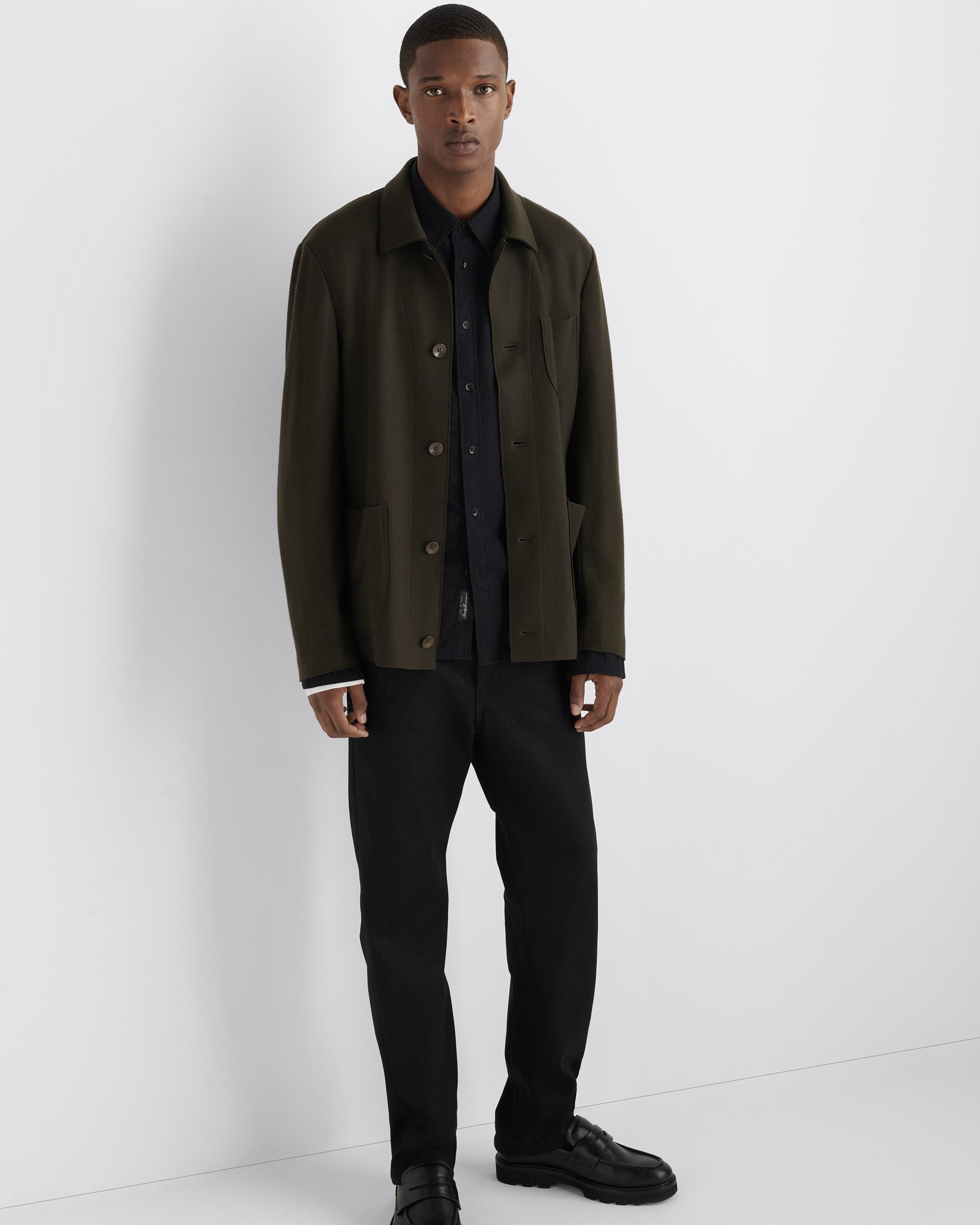 Evan Japanese Wool Chore Jacket
Relaxed Fit - 2