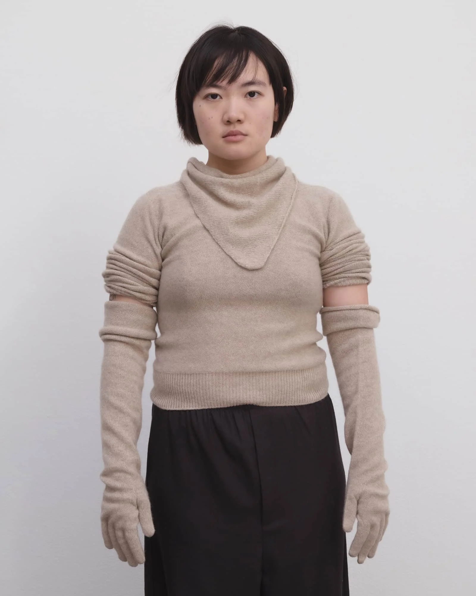 Whit Gloves - Recycled Cashmere - 1