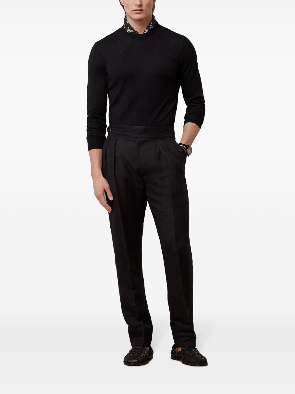 jersey-knit cashmere pullover - 2