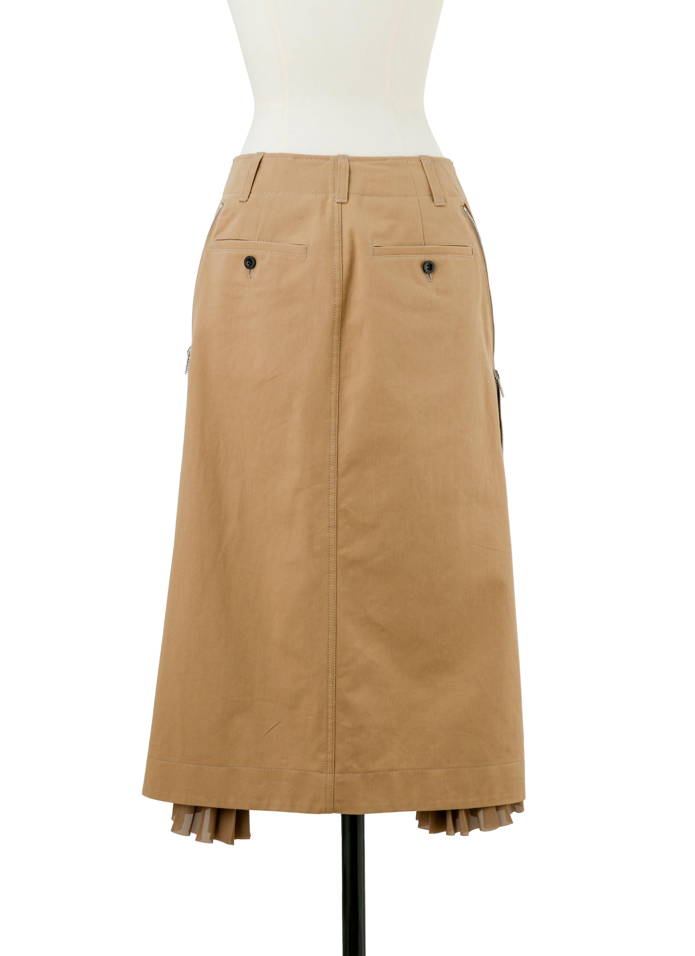 Cotton Chino Skirt - 5