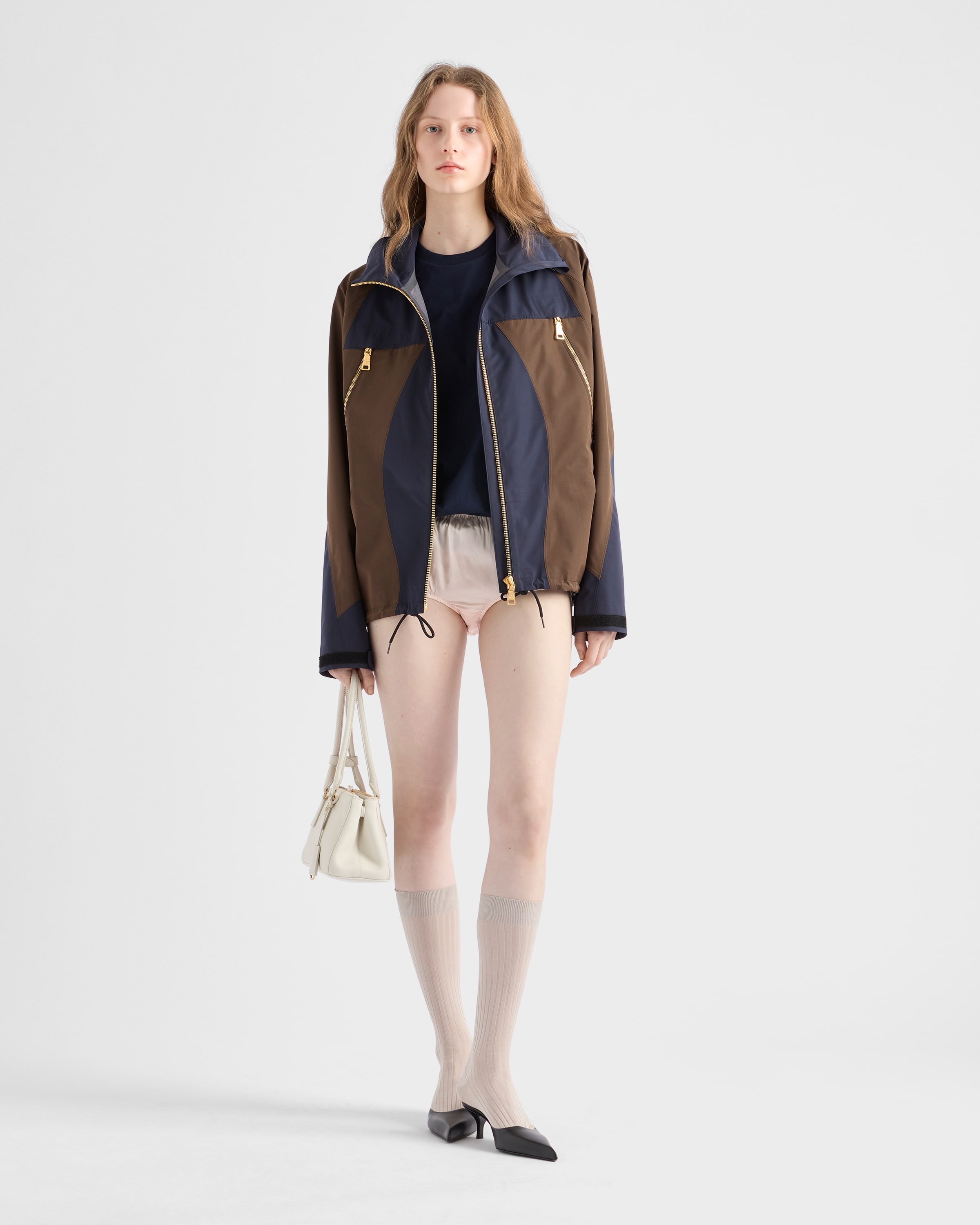 Technical fabric blouson jacket - 2