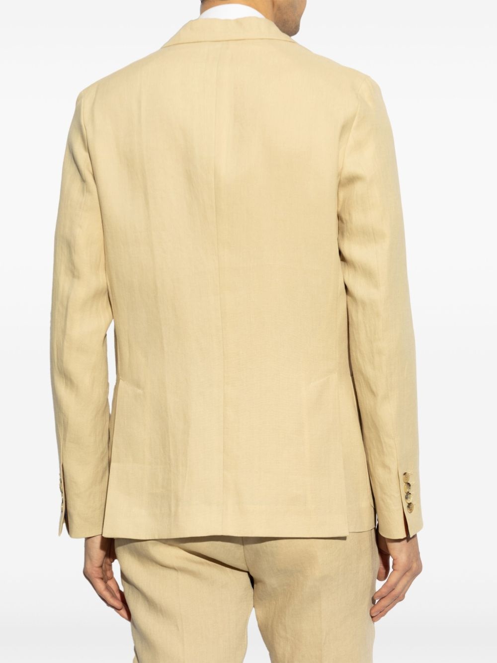 linen blazer - 4