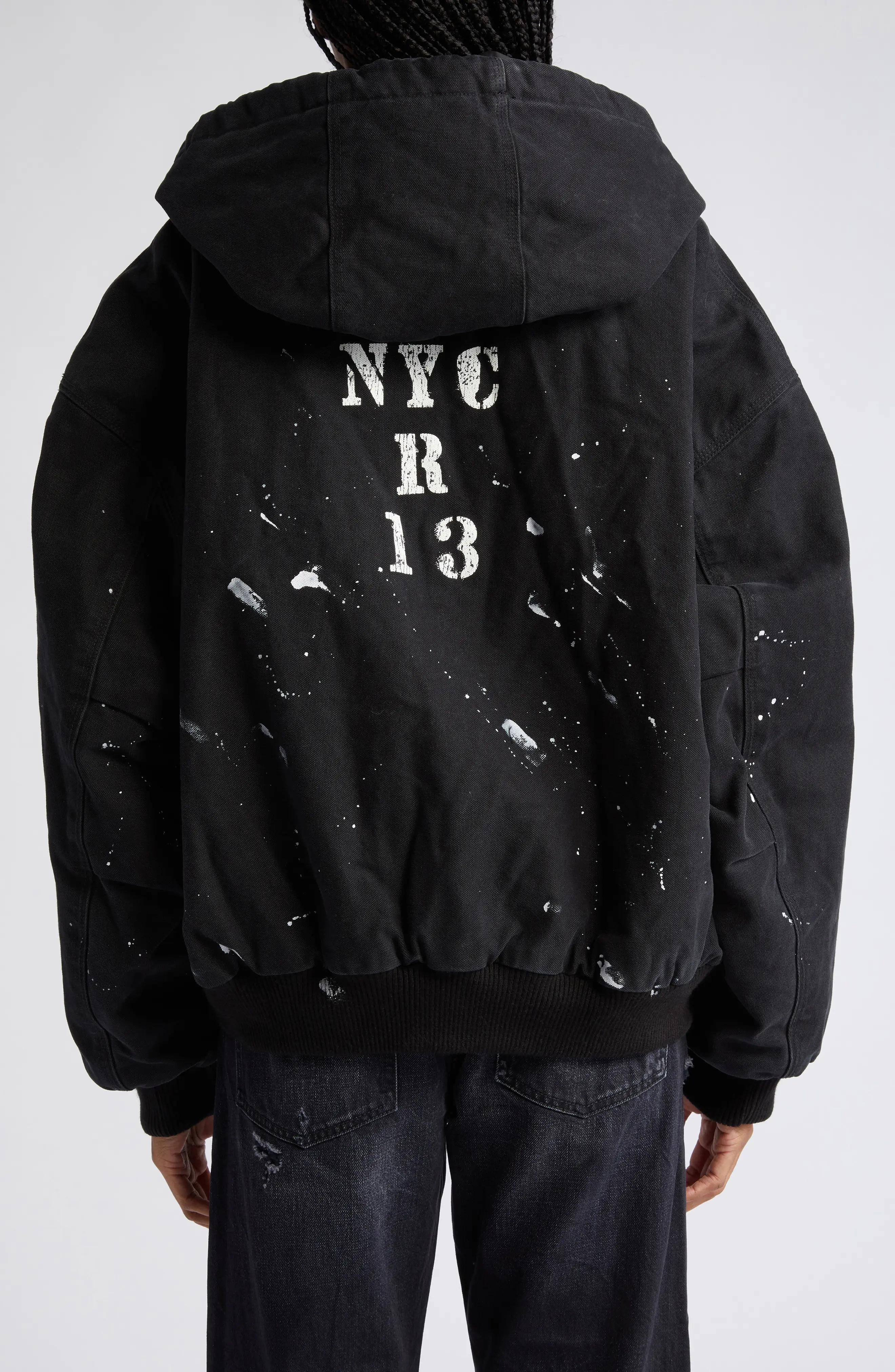 MULTIPOCKET WINDBREAKER - PRINTED LEOPARD – R13
