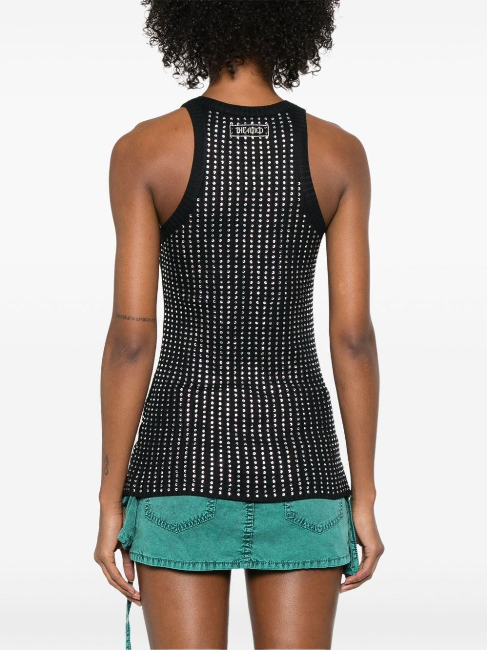 Rhinestone Tank Top - 3