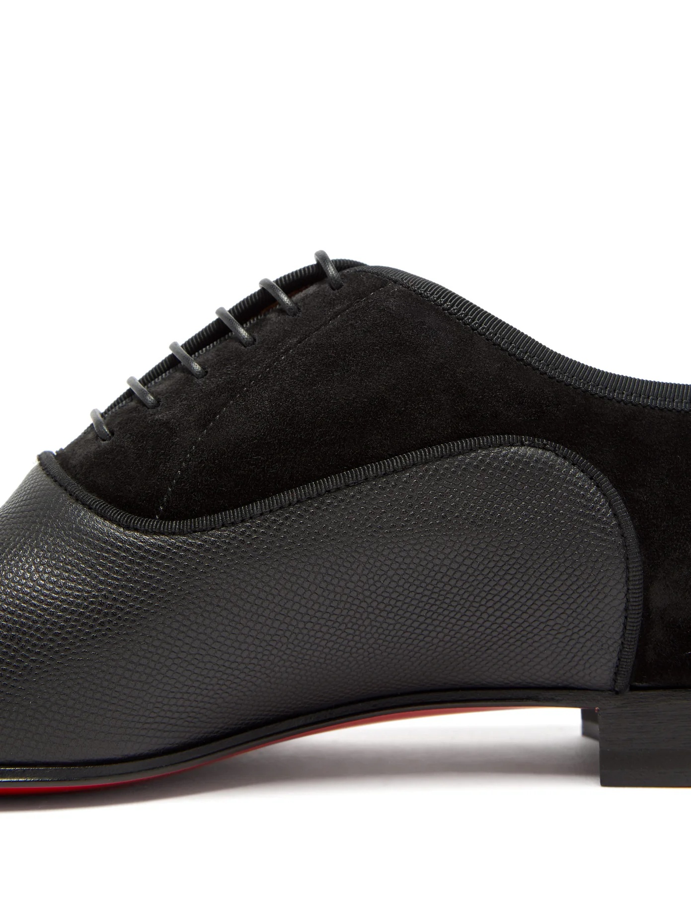 Greggo panelled leather oxford shoes - 6