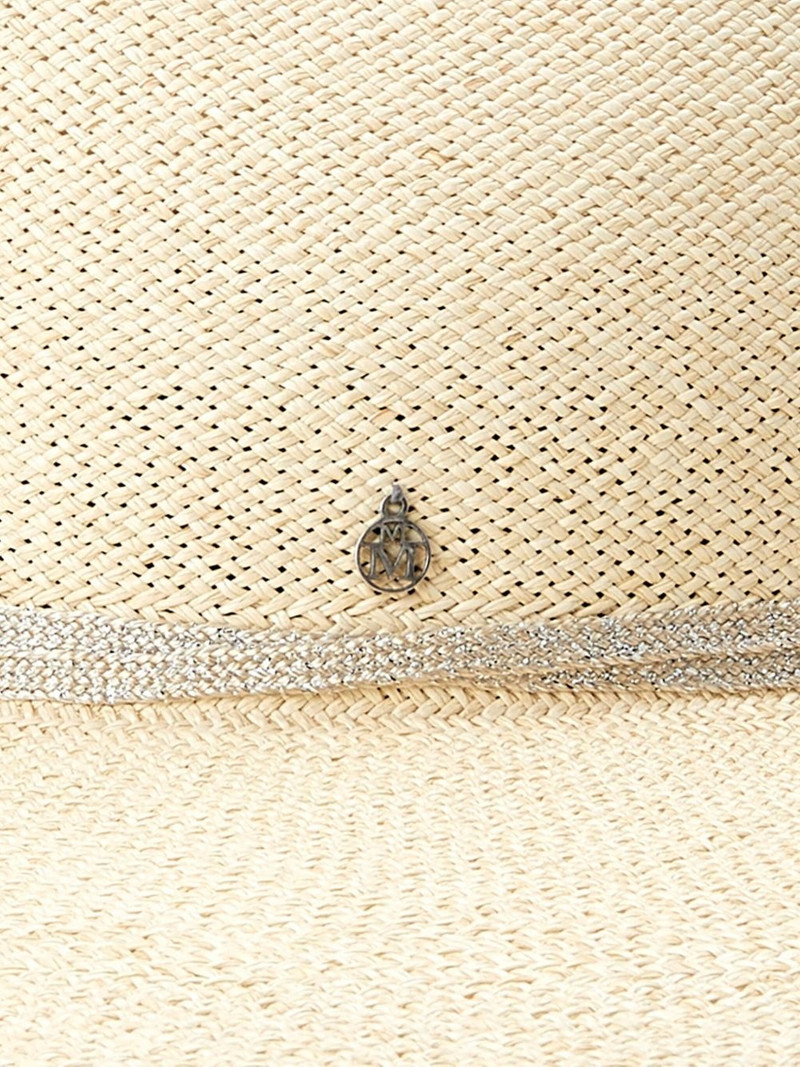 MAISON MICHEL Zango straw fedora hat outlook