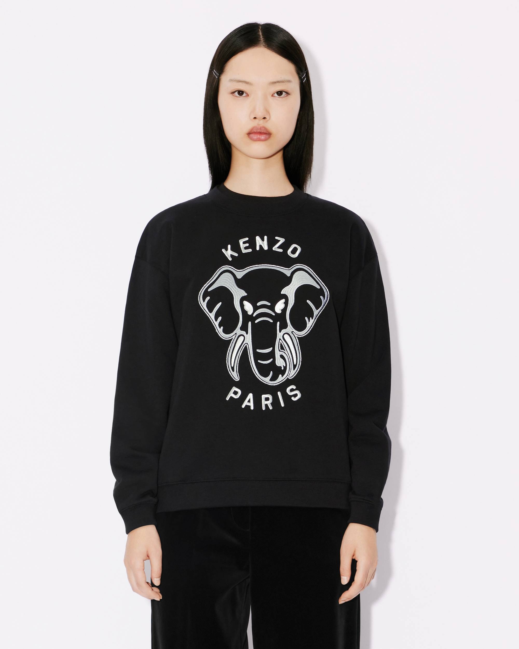 'KENZO' embroidered sweatshirt - 3