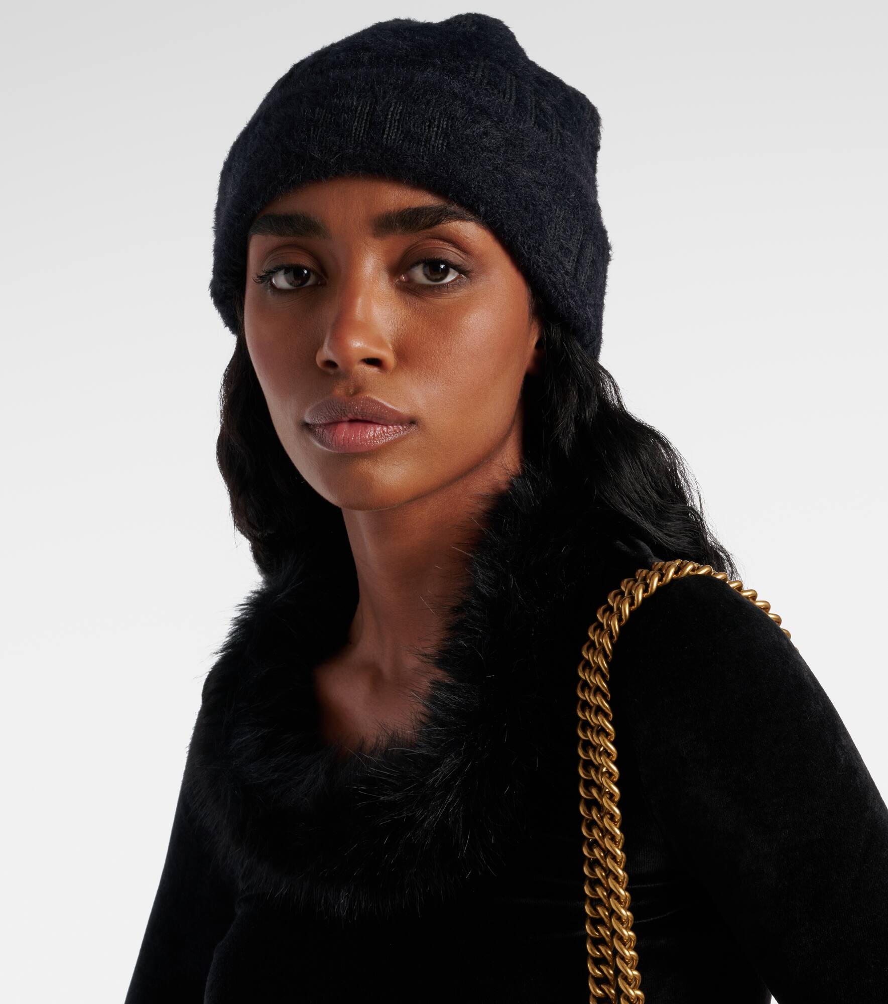 BB wool-blend beanie - 5