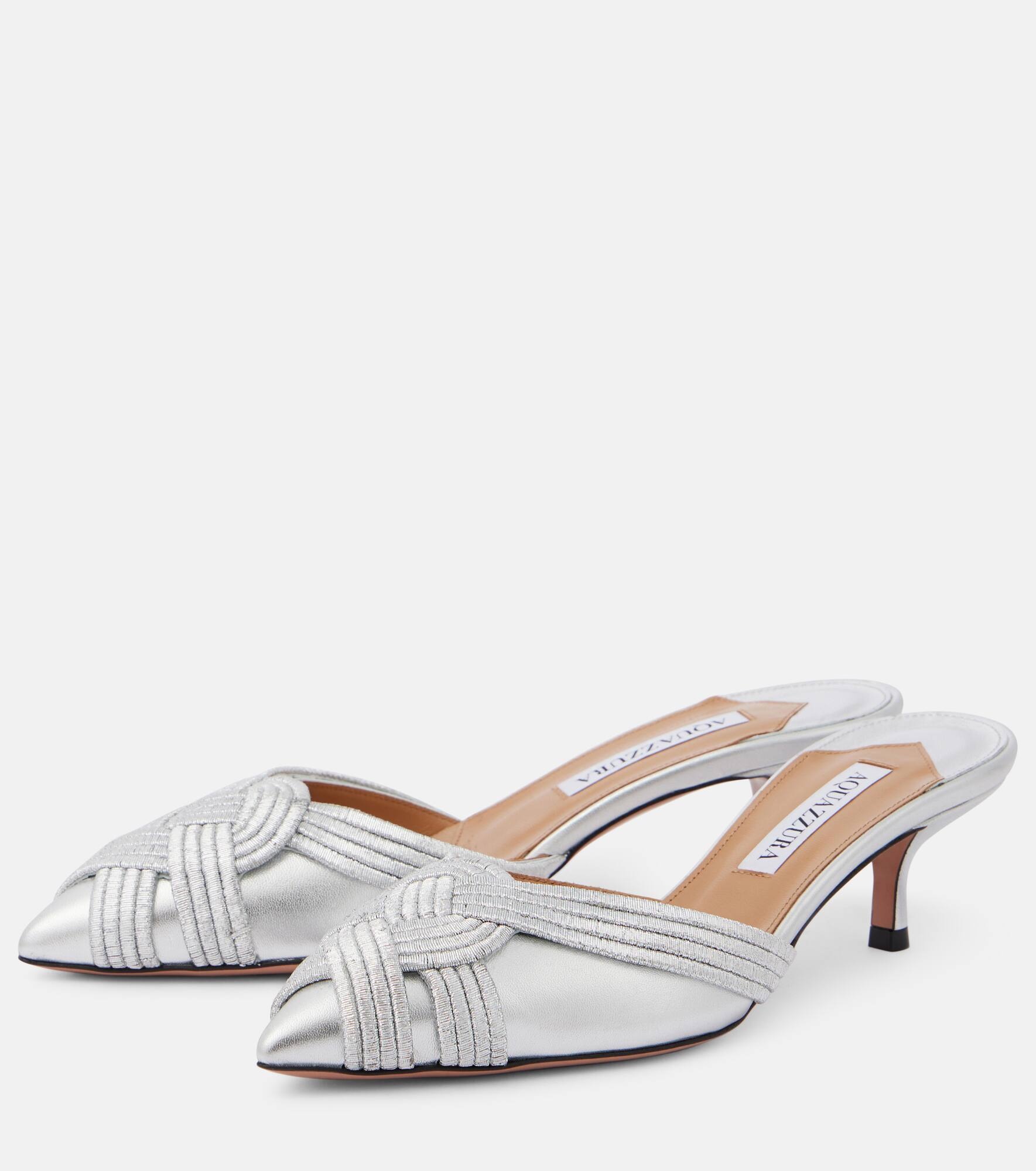 Felix 50 leather mules - 5