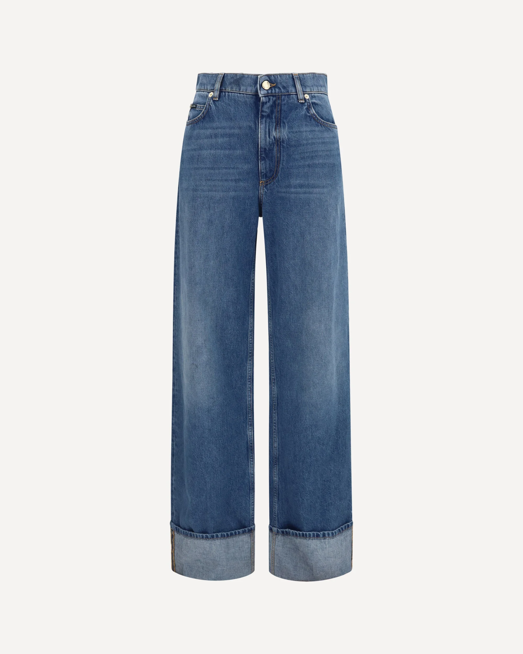 Straight-leg five-pocket Jeans - 1