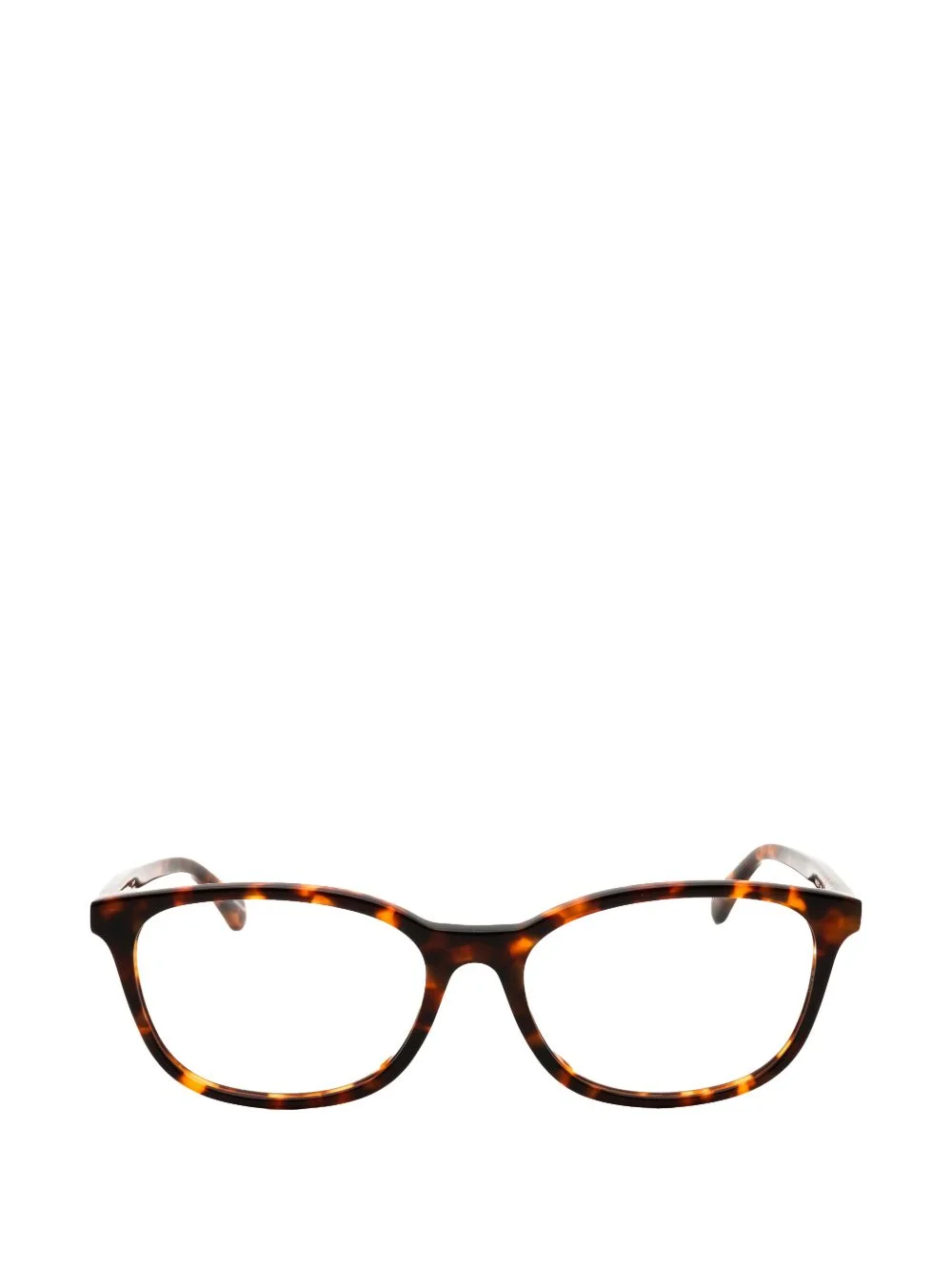 Haisley tortoiseshell-effect oval-frame glasses - 1