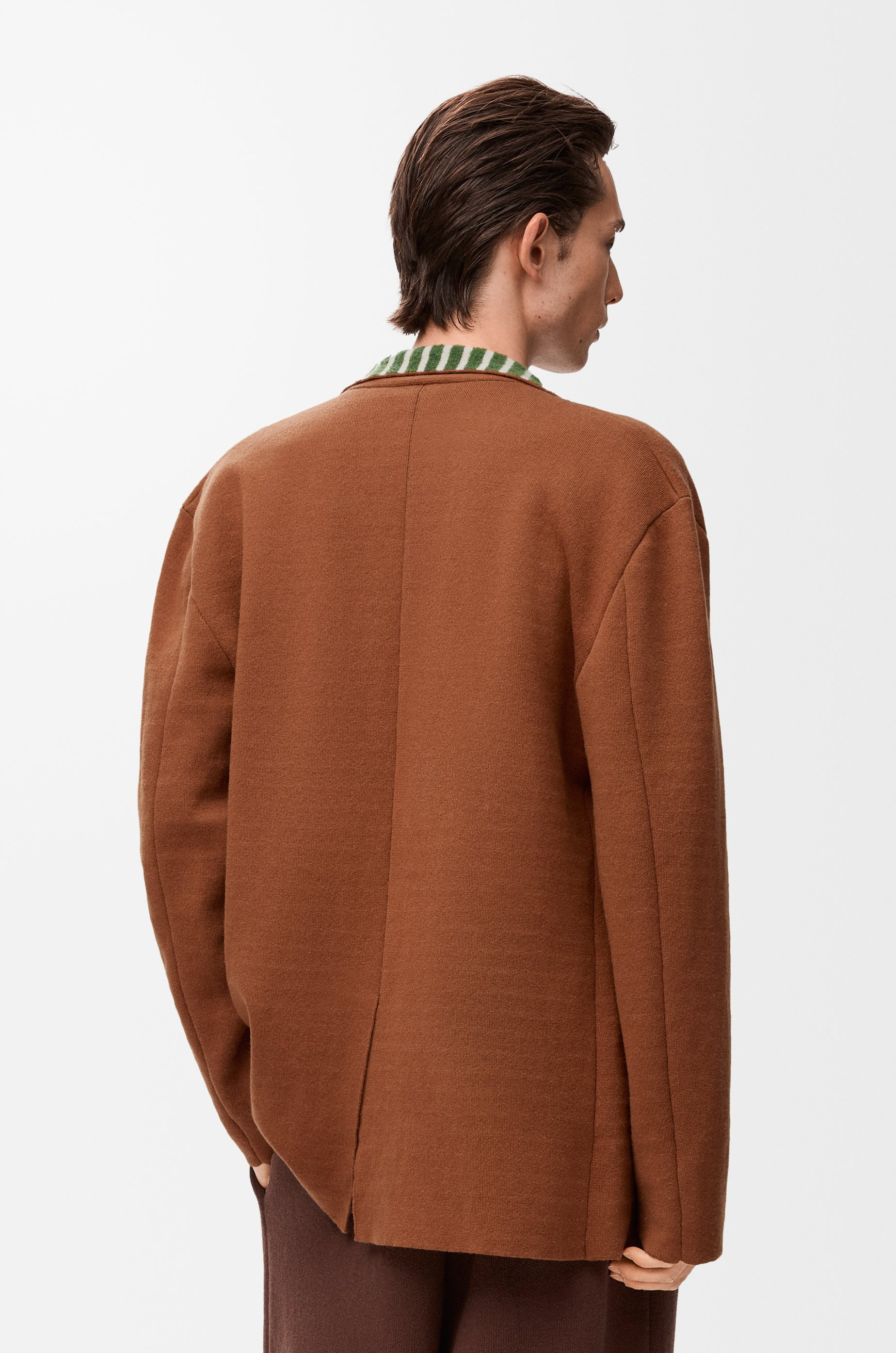 Jacket in wool and alpaca blend - 4