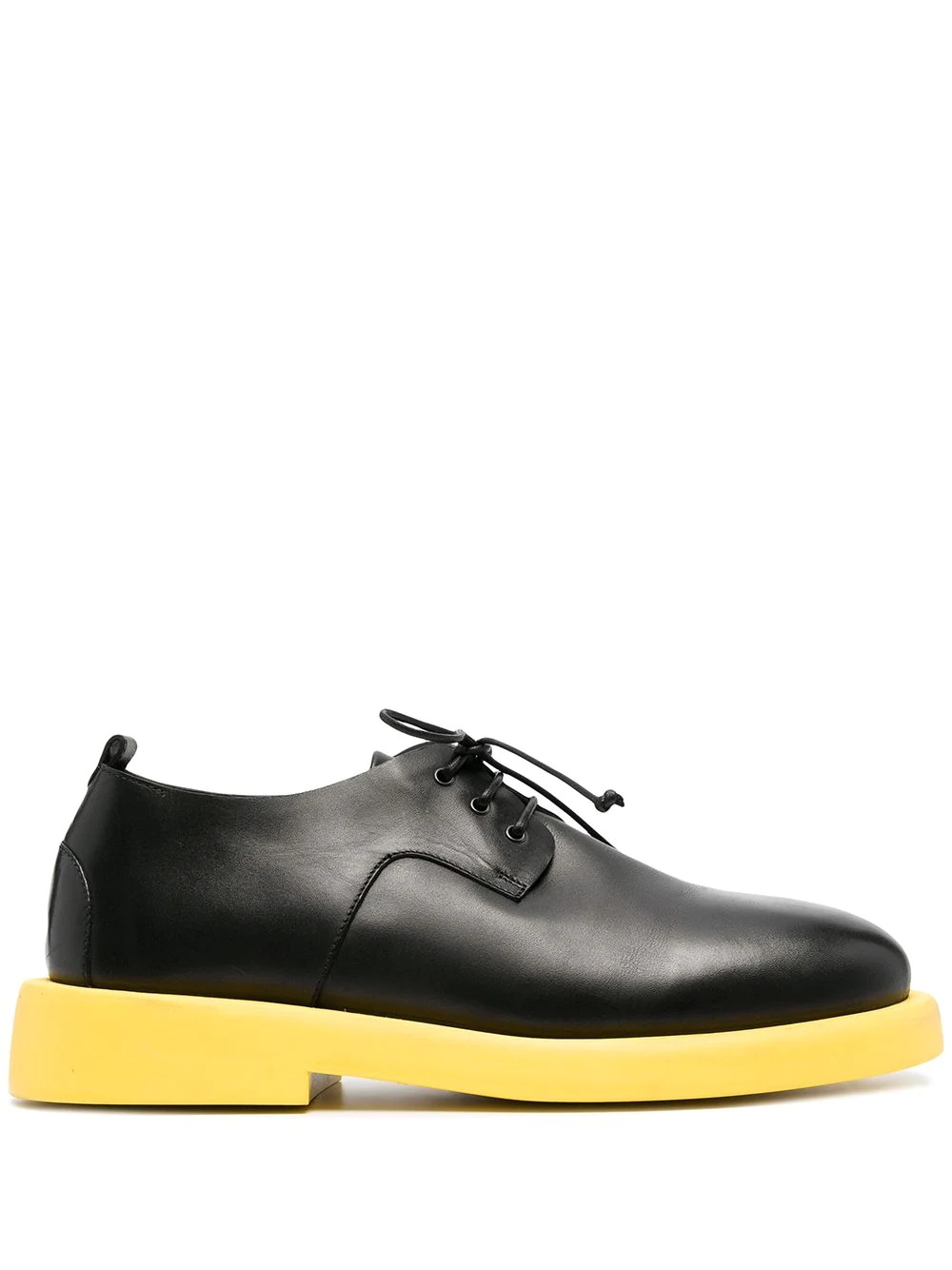 contrast-sole Derby shoes - 1