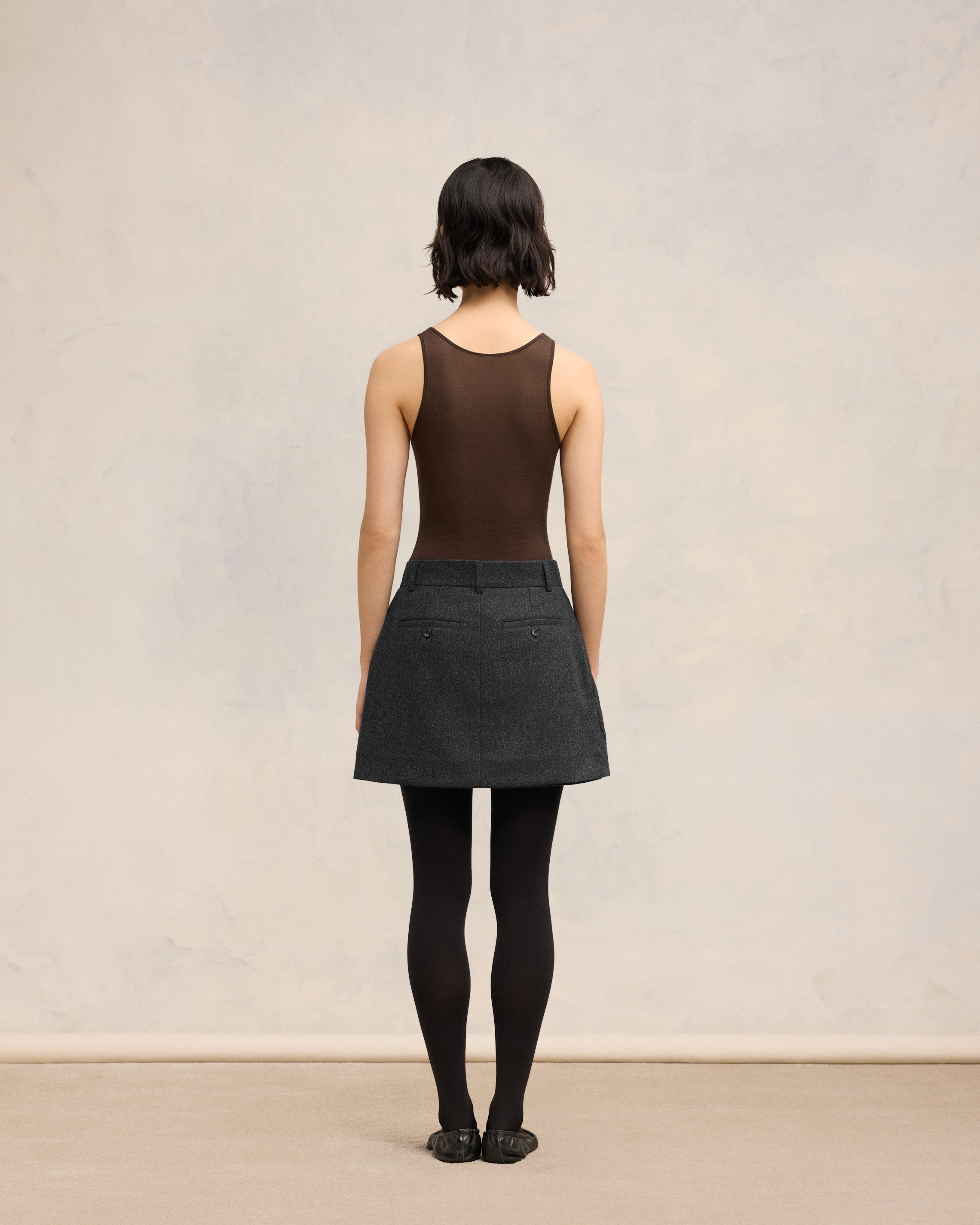 MINI SKIRT WITH PANELS - 4