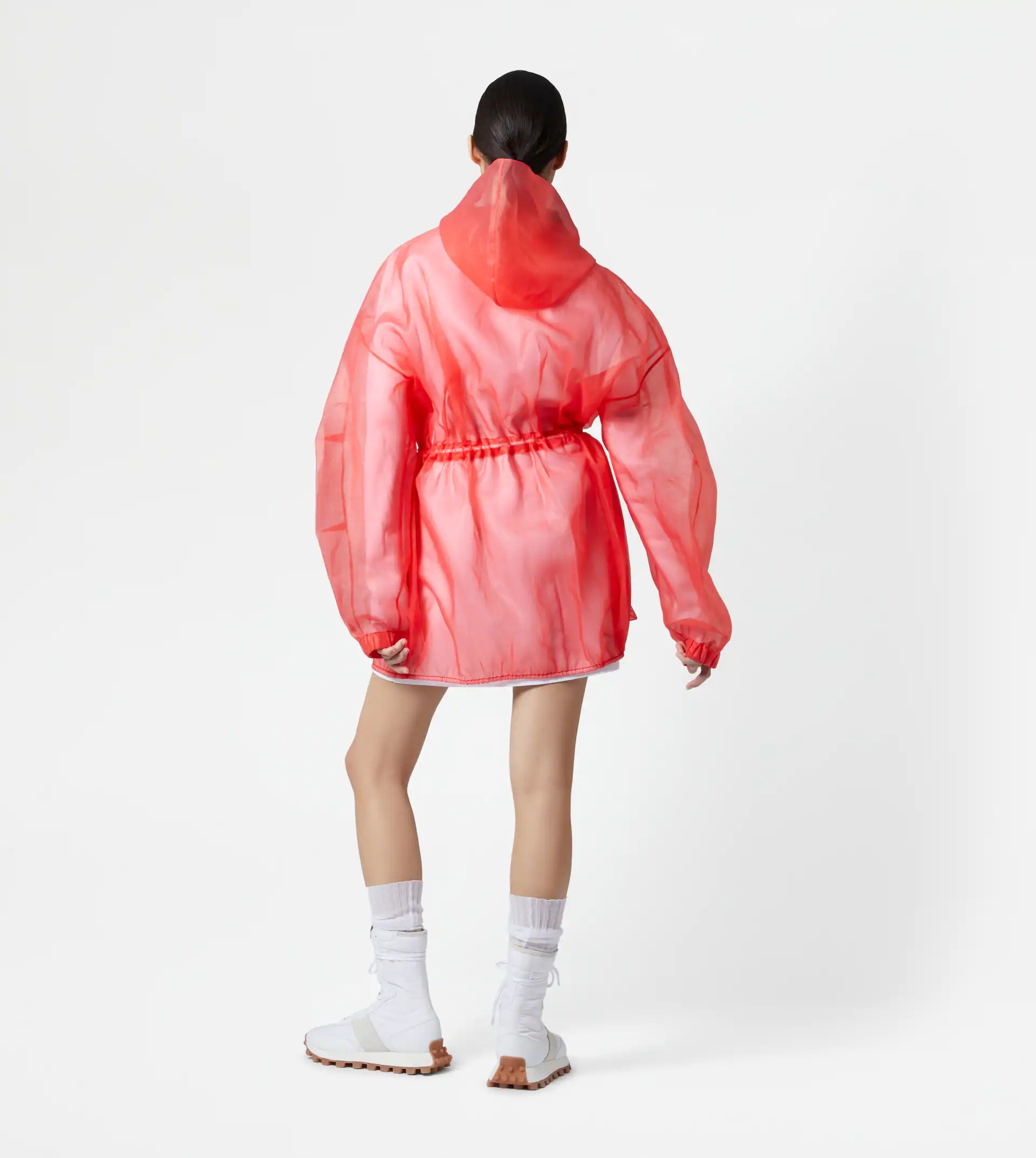 OVERSIZE WINDBREAKER - PINK - 3