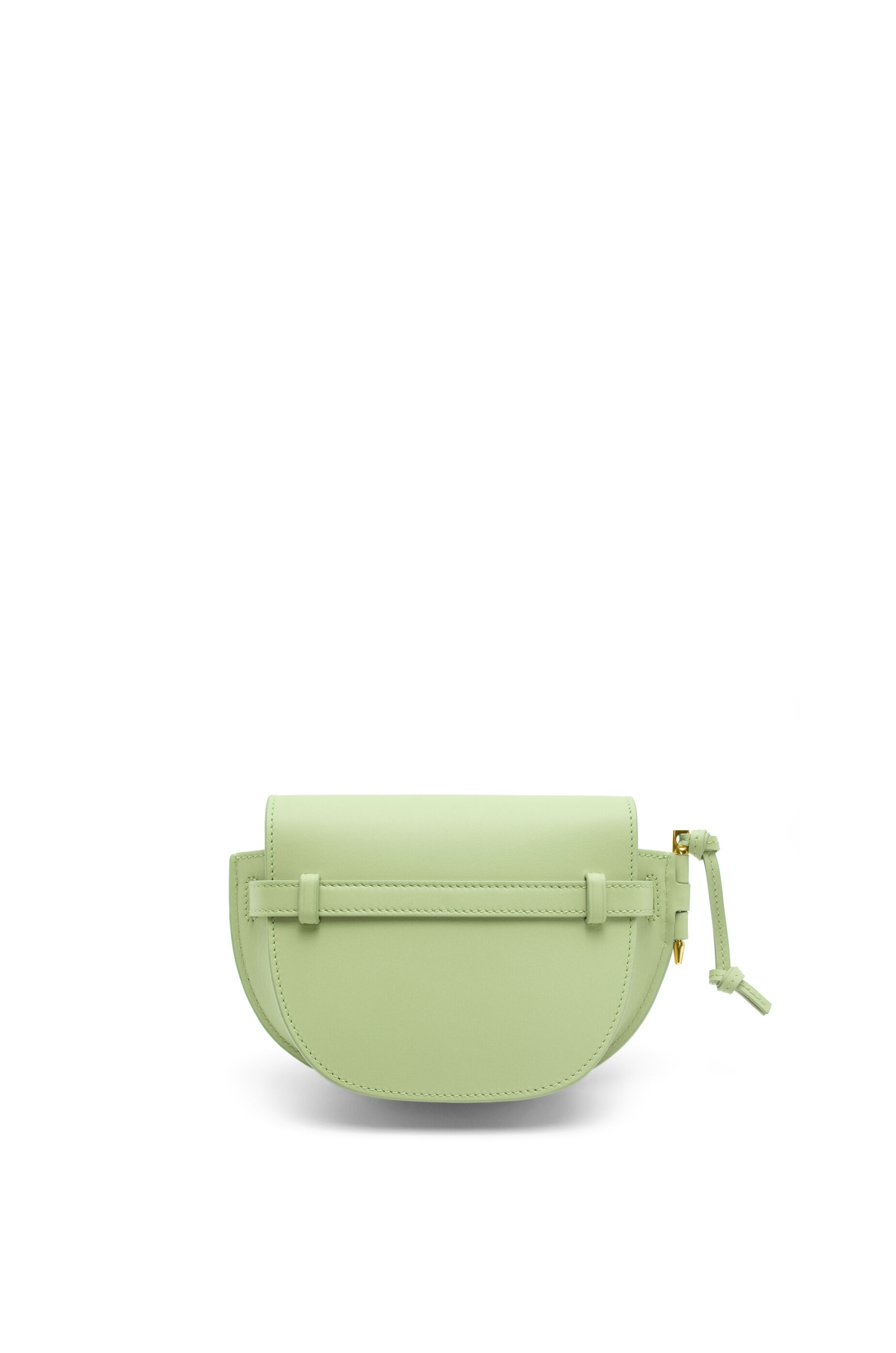 Mini Gate Dual bag in soft calfskin and jacquard - 5