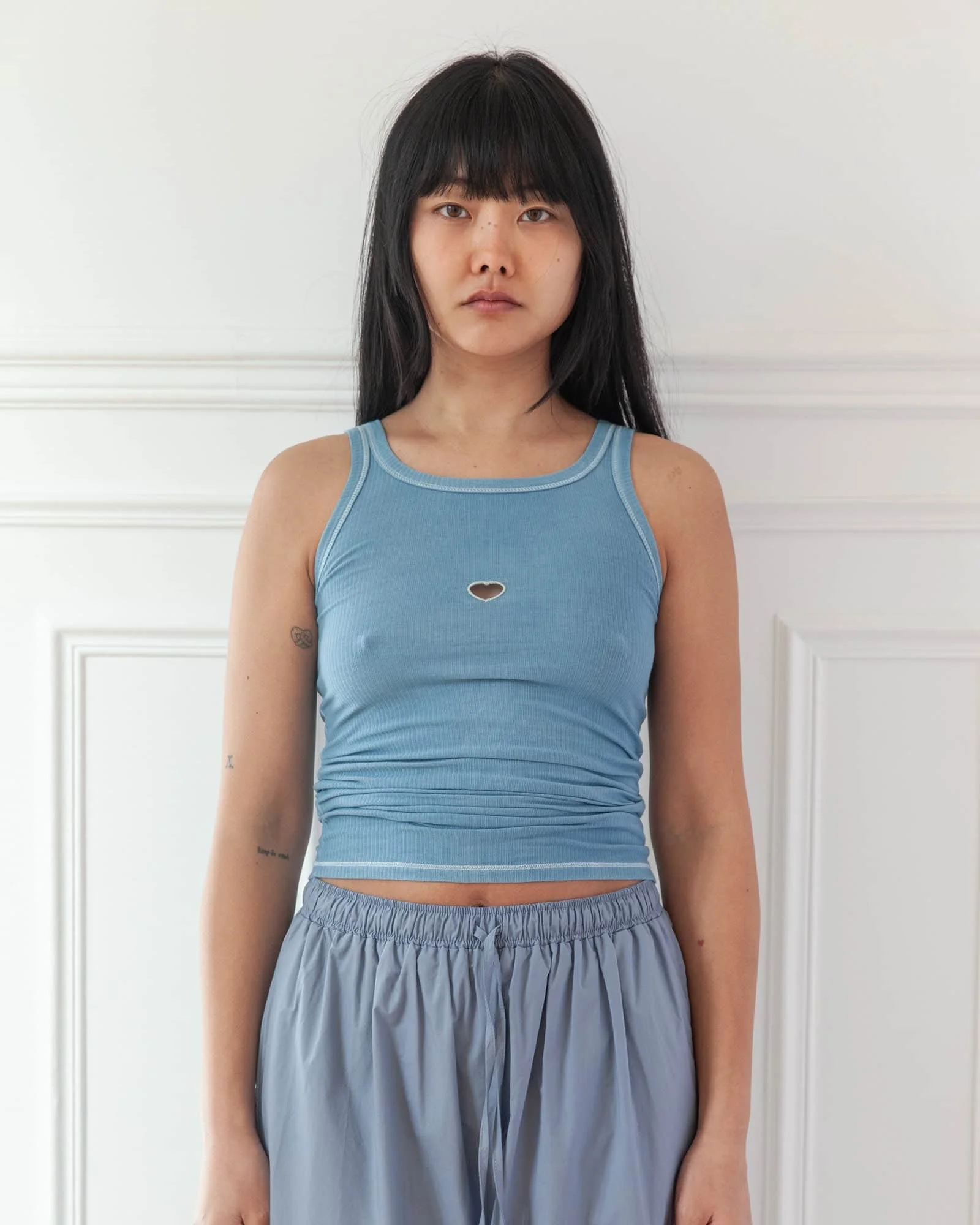 Heart Tank
- Organic Cotton Rib - 1