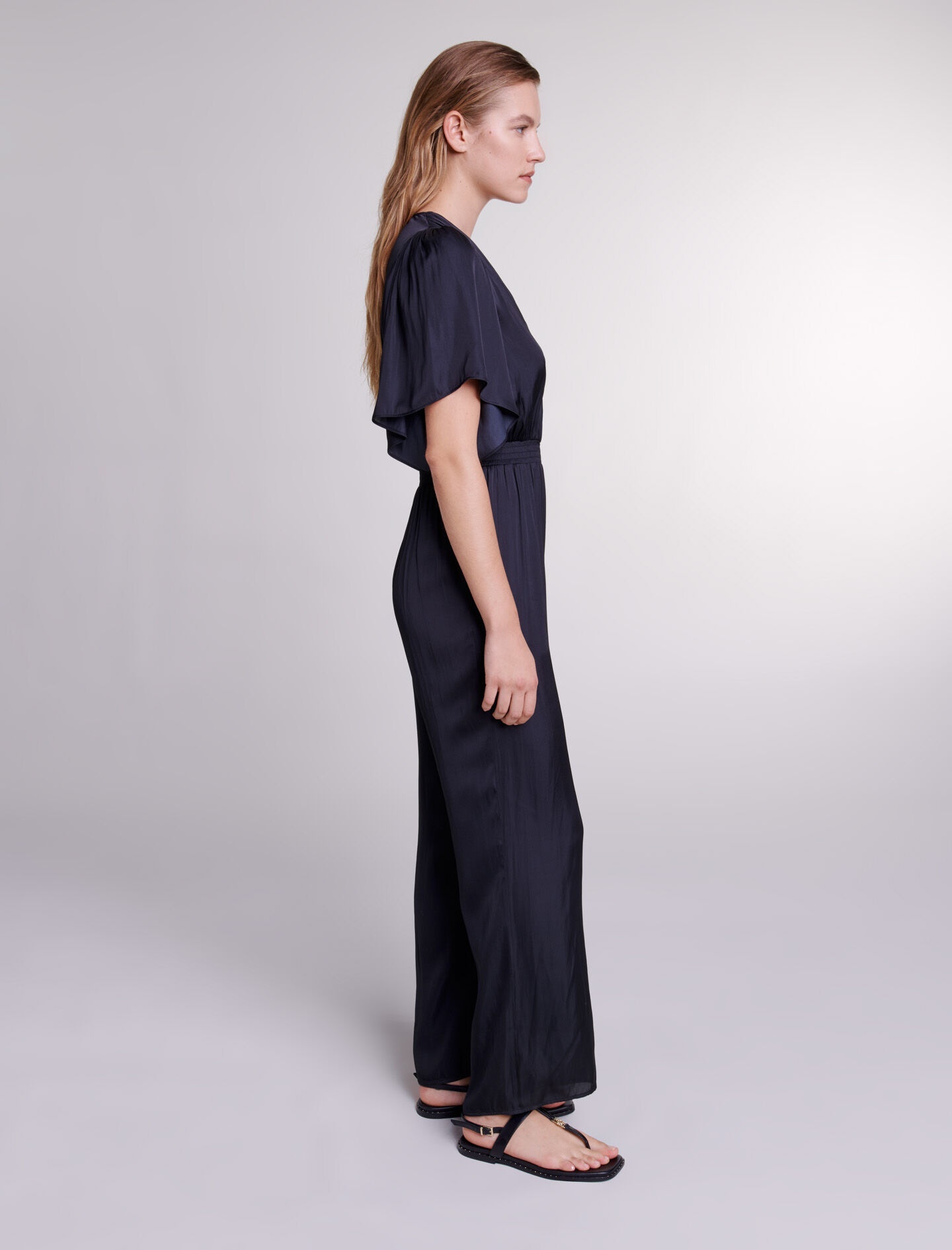 Satin trouser suit - 4
