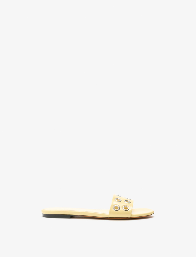 Grommet Slides in Slick Nappa 1