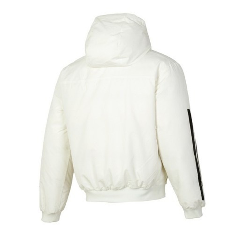 adidas adidas Puff Down Jacket 'White Black' JG3852 outlook