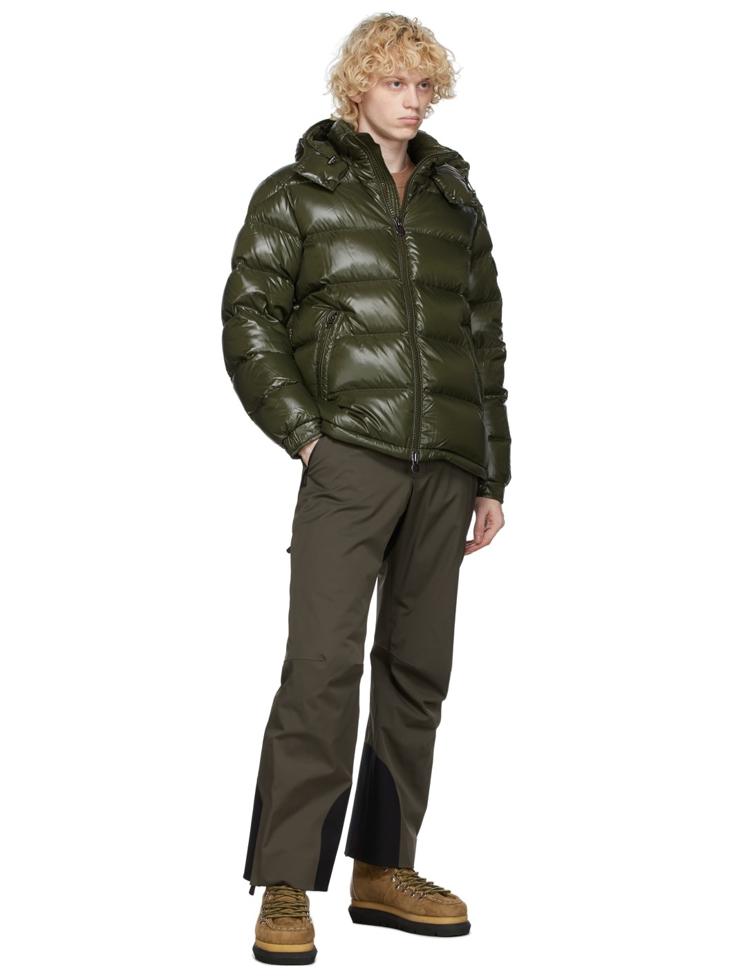 Khaki Ski Trousers - 4