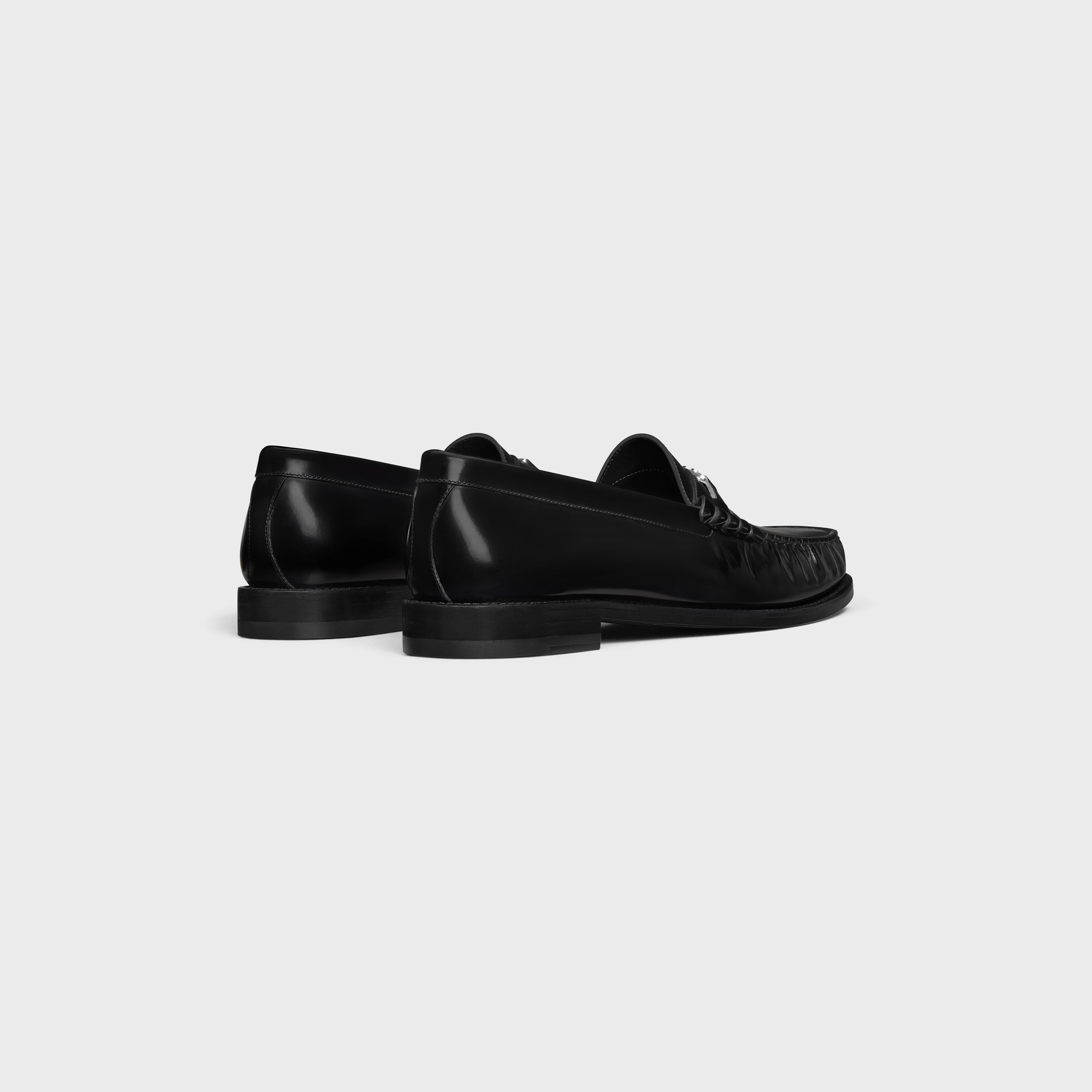 CELINE LUCO Triomphe Loafer in POLISHED BULLSKIN - 3