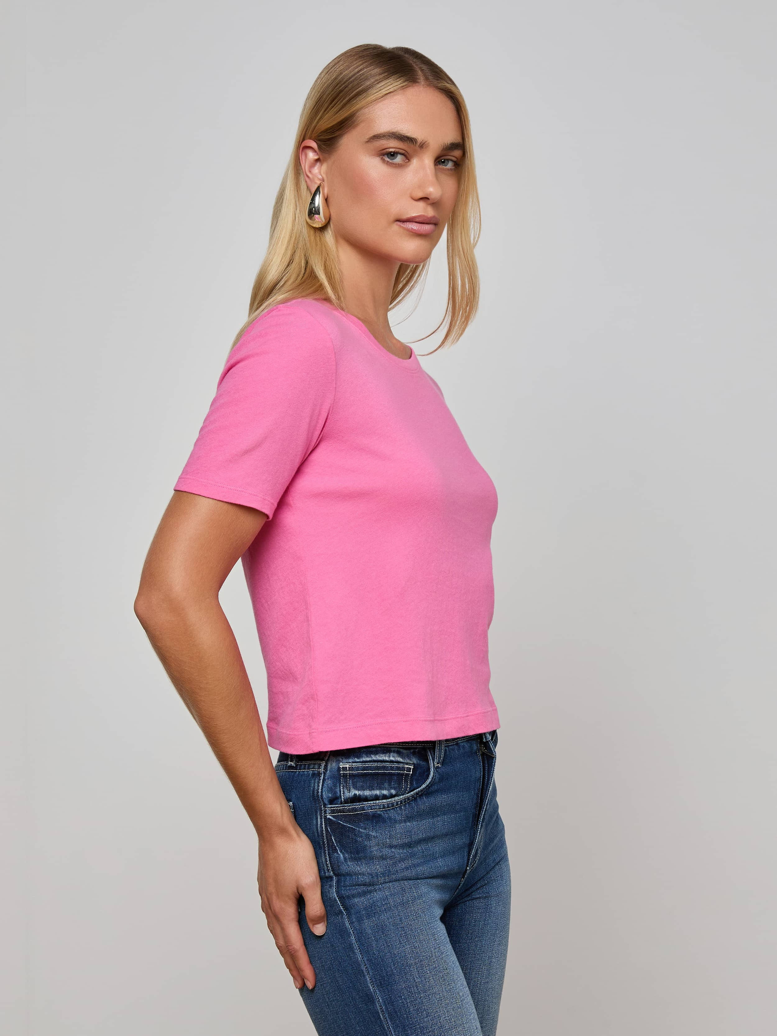 Stormy Cotton Tee - 3