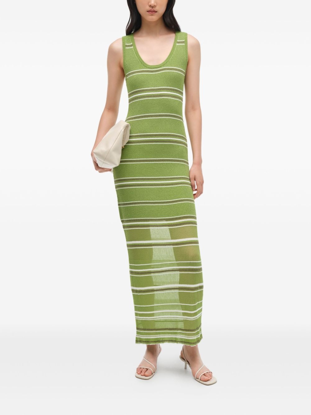 Mariana striped knit maxi dress - 2