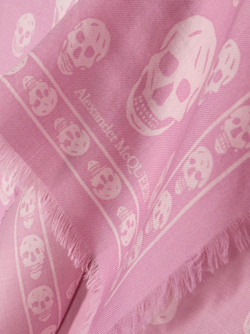 Skull wool scarf - 3