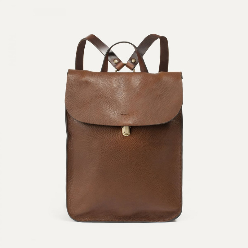 PUNCHO BACKPACK - AMBER BROWN 1