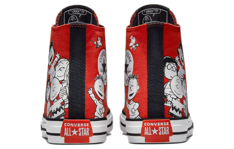 Converse 땅콩 x 가로 척 테일러 모든 별 '레드 화이트 블랙' A02573C outlook