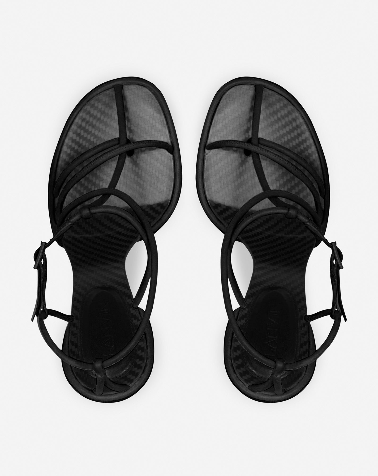 STRAPLIGHT LEATHER SANDALS - 5
