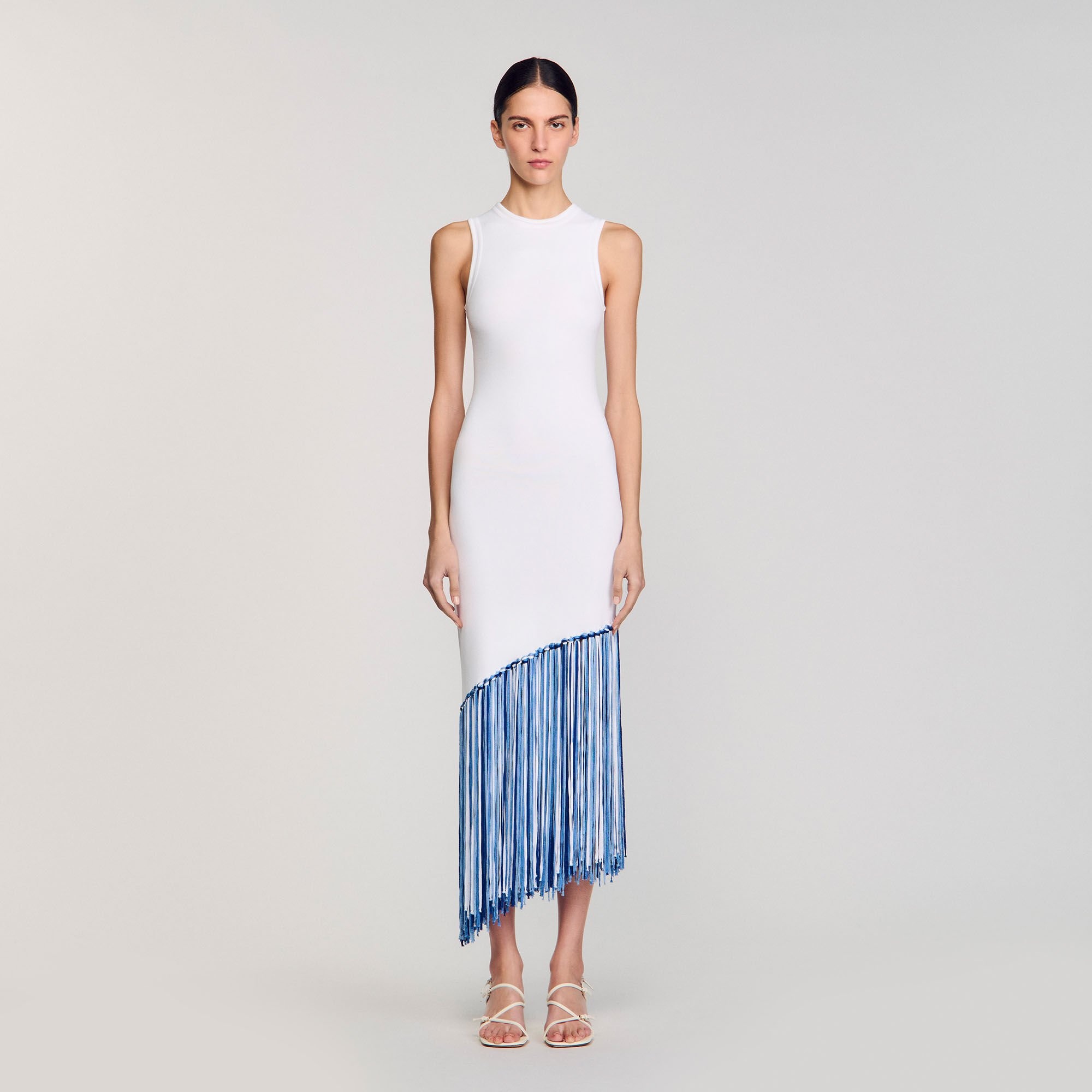 FRINGED MAXI DRESS - 2