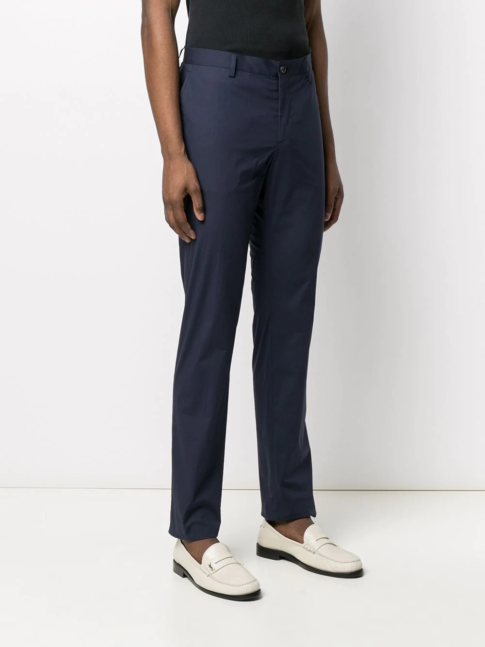 straight-leg cotton chinos - 4