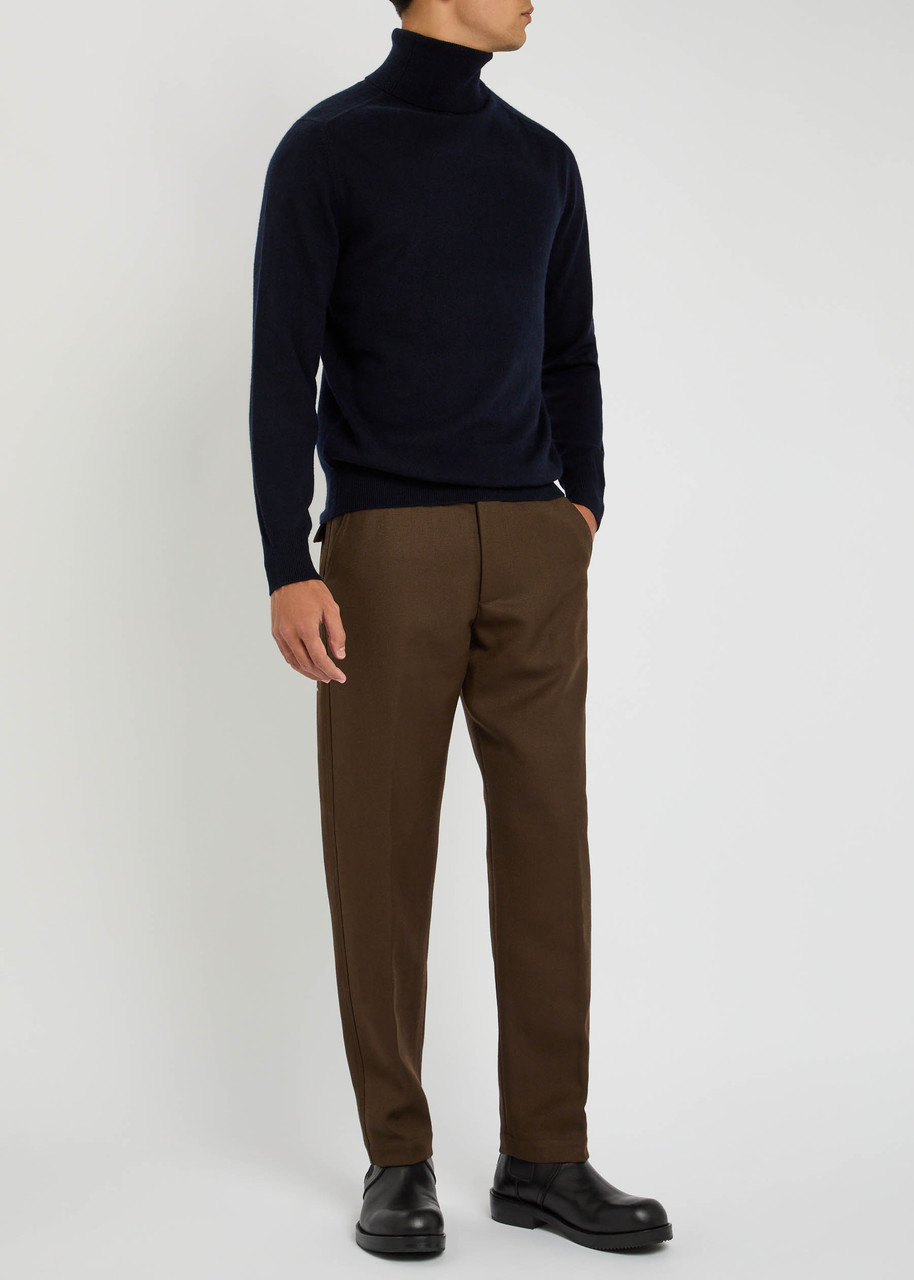 Allude Roll-neck Cashmere top - 4