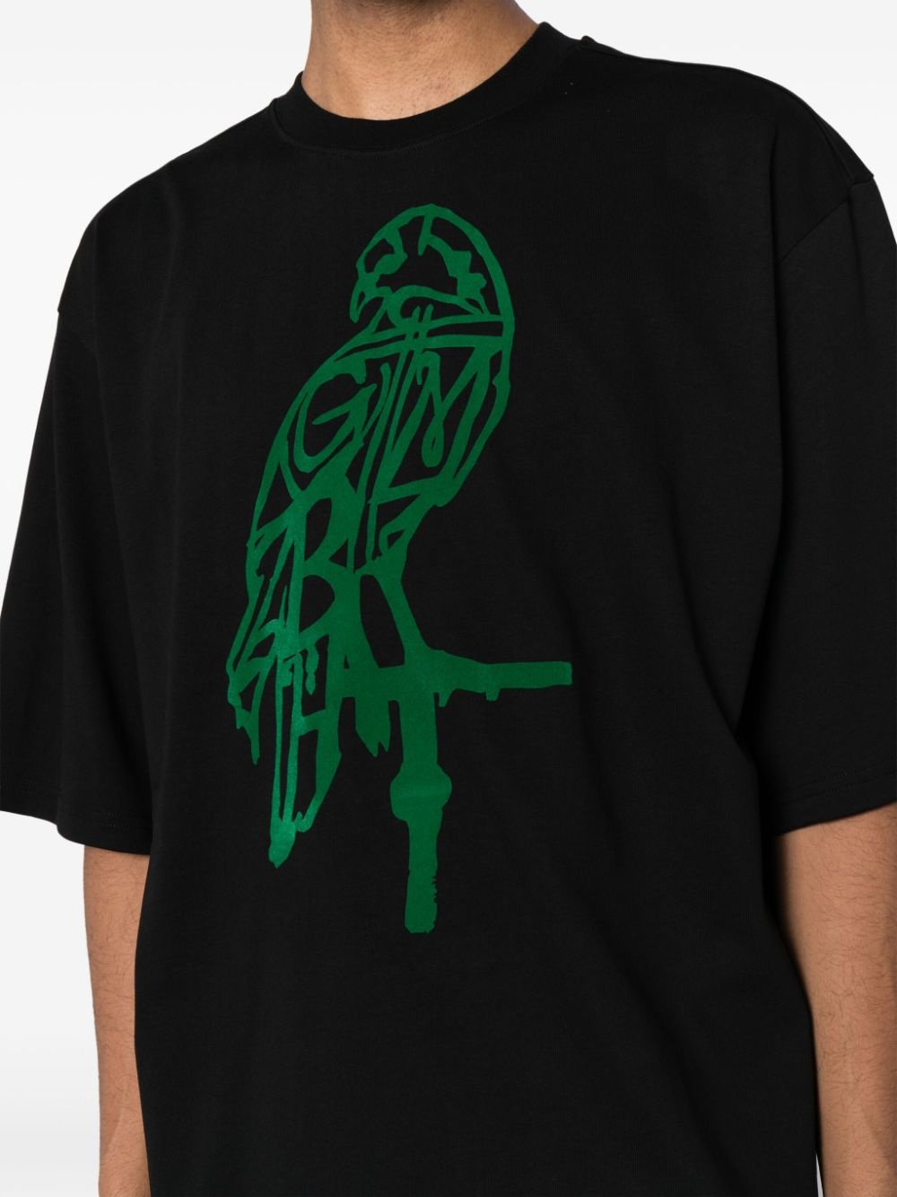 graphic-print organic cotton T-shirt - 5