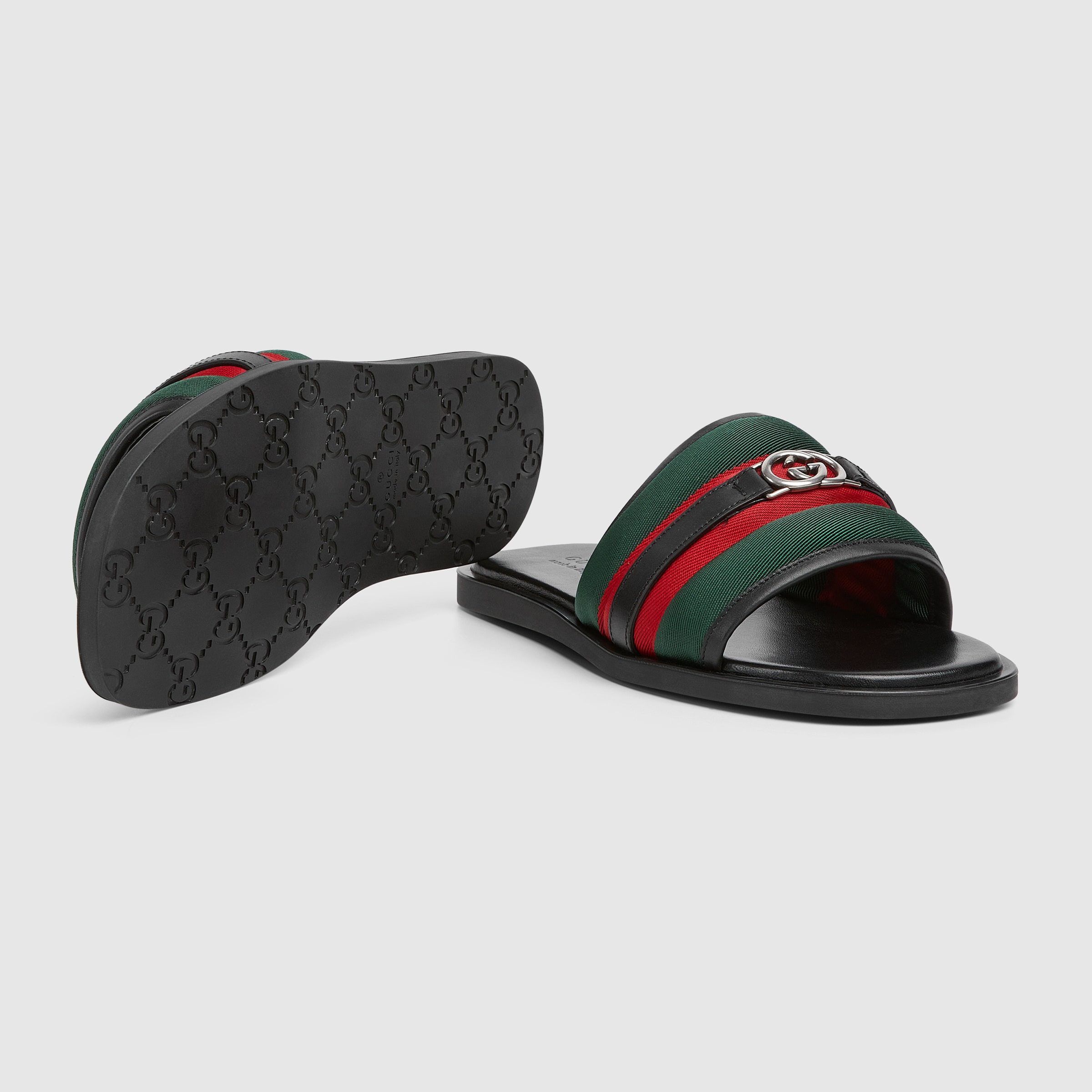 Men's slide sandal with Interlocking G - 6
