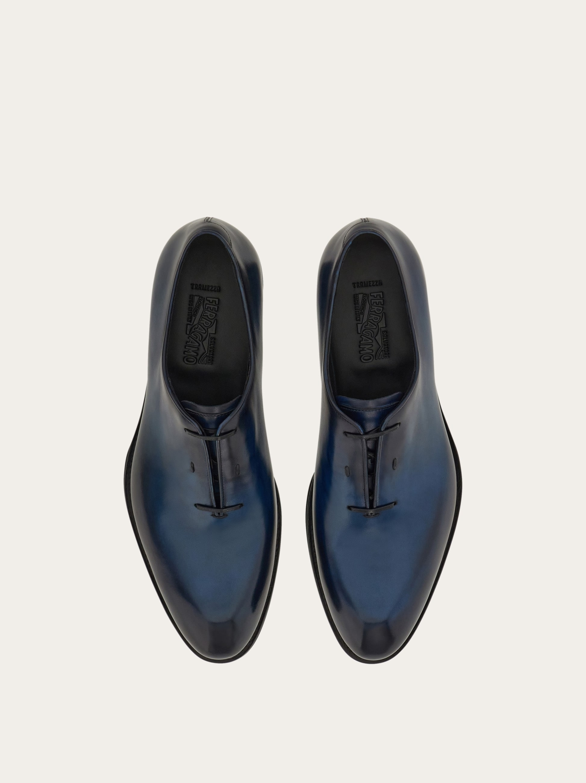Tramezza Oxford with covered laces - 3