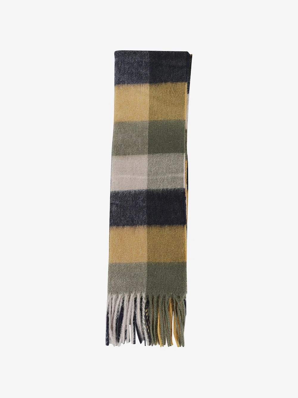 Tattersall fringed scarf - 1